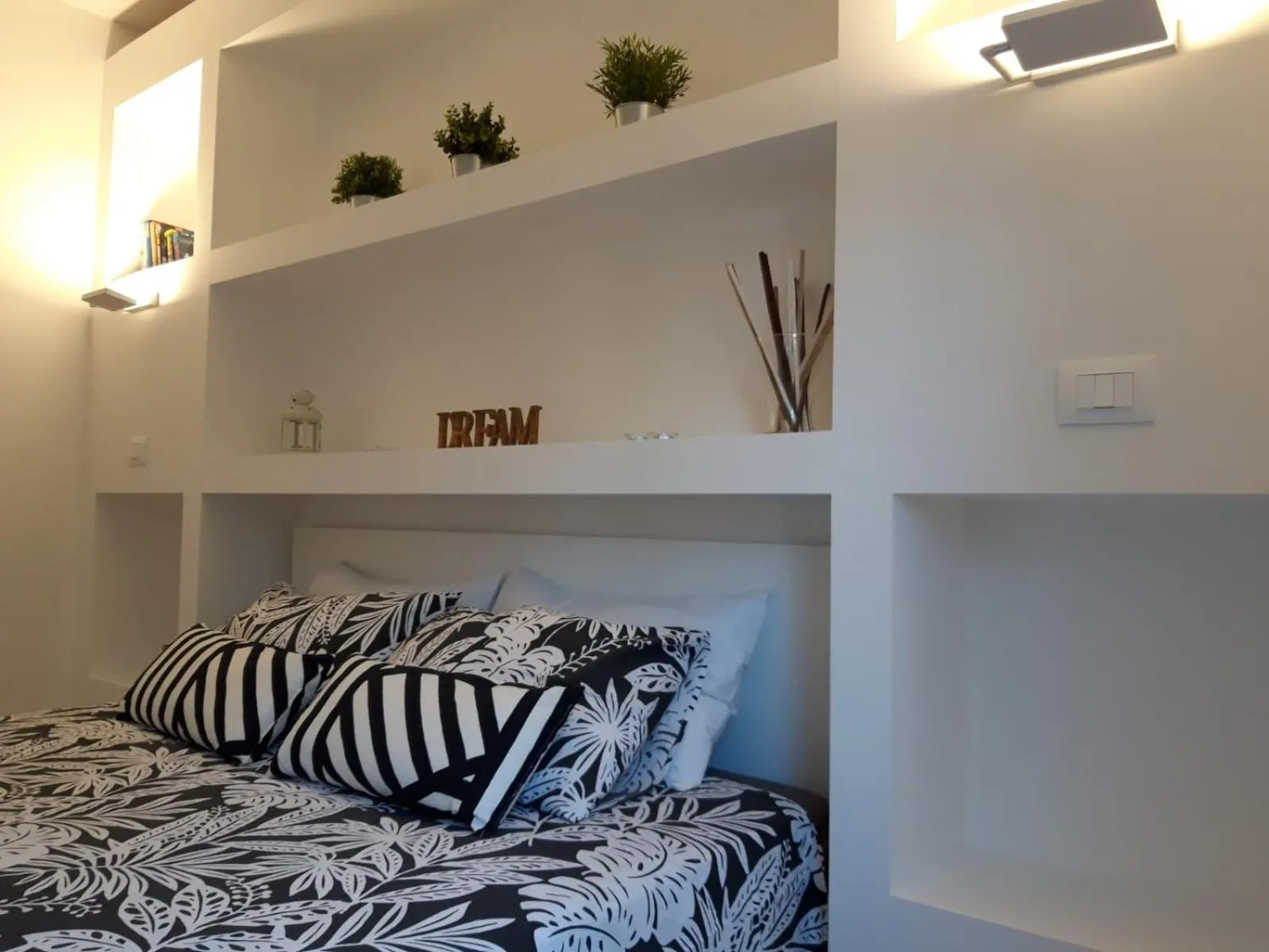 Bed in Bed&breakfast BBqueen Sandonato Policlinico