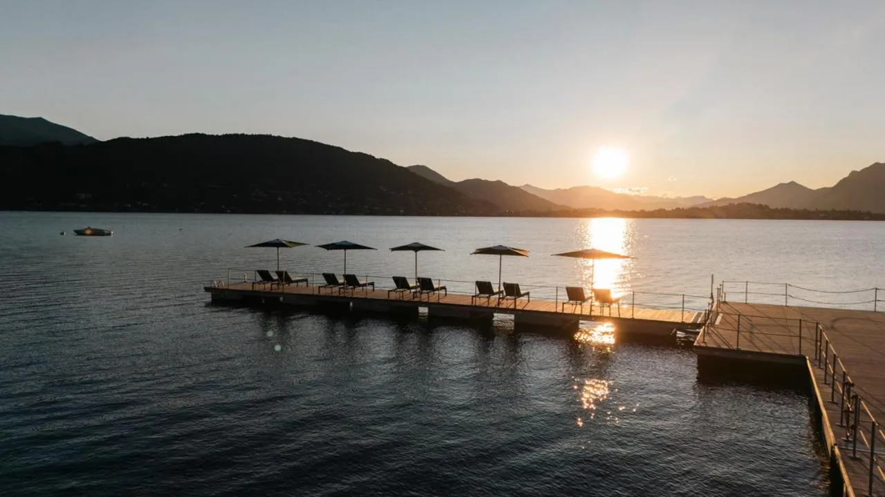 Swimming pool in Grand Hotel Dino
