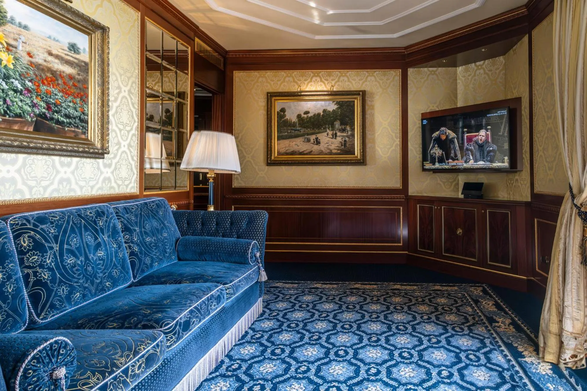 Living room in Grand Hotel Dino