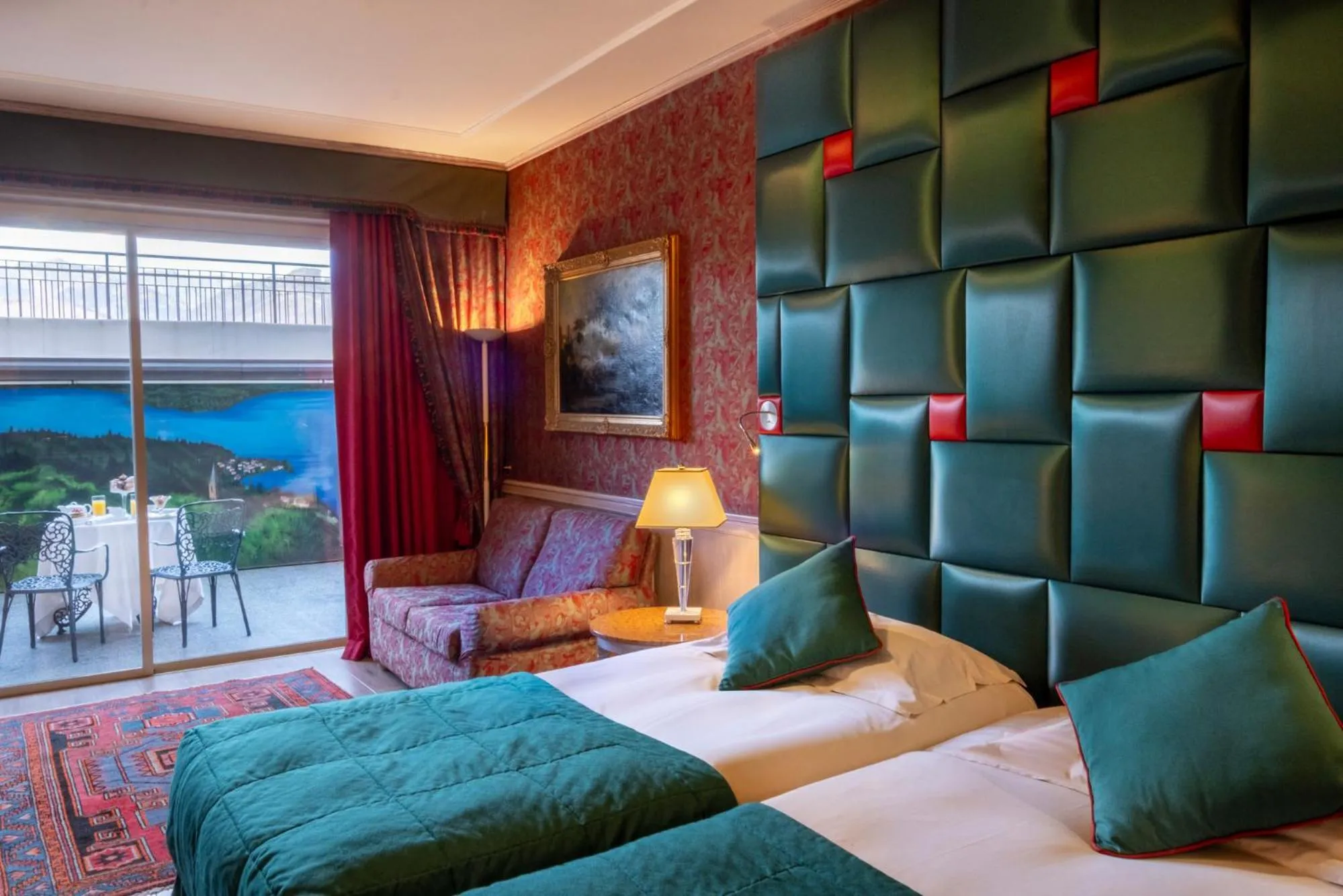 Bedroom, Bed in Grand Hotel Dino