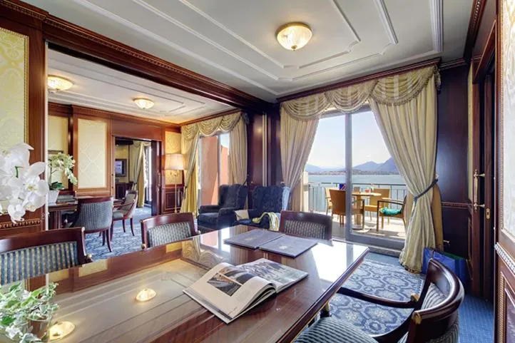 Living room in Grand Hotel Dino