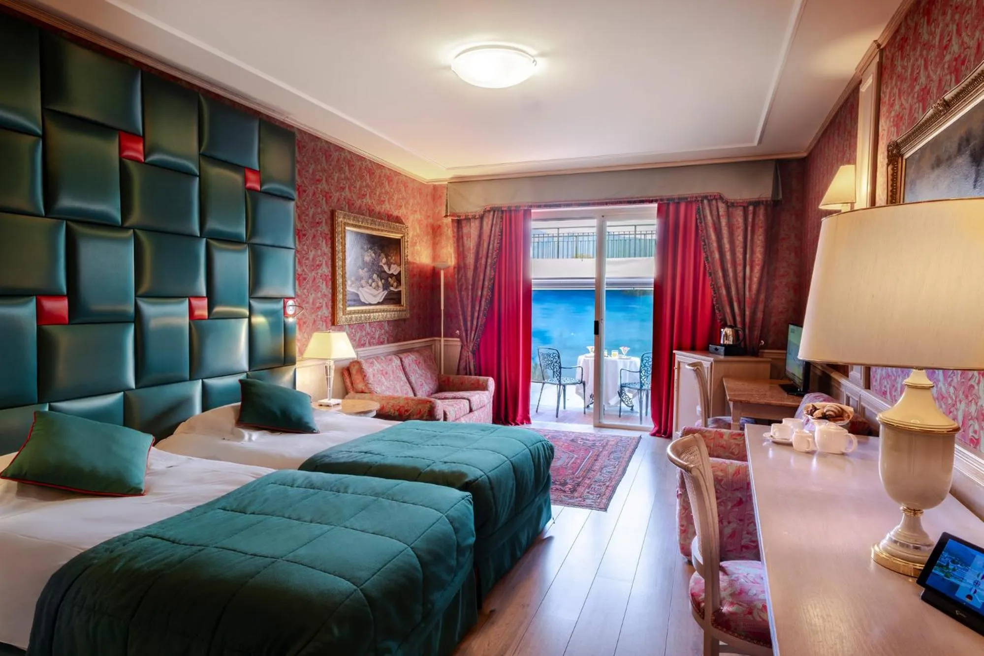 Bed in Grand Hotel Dino