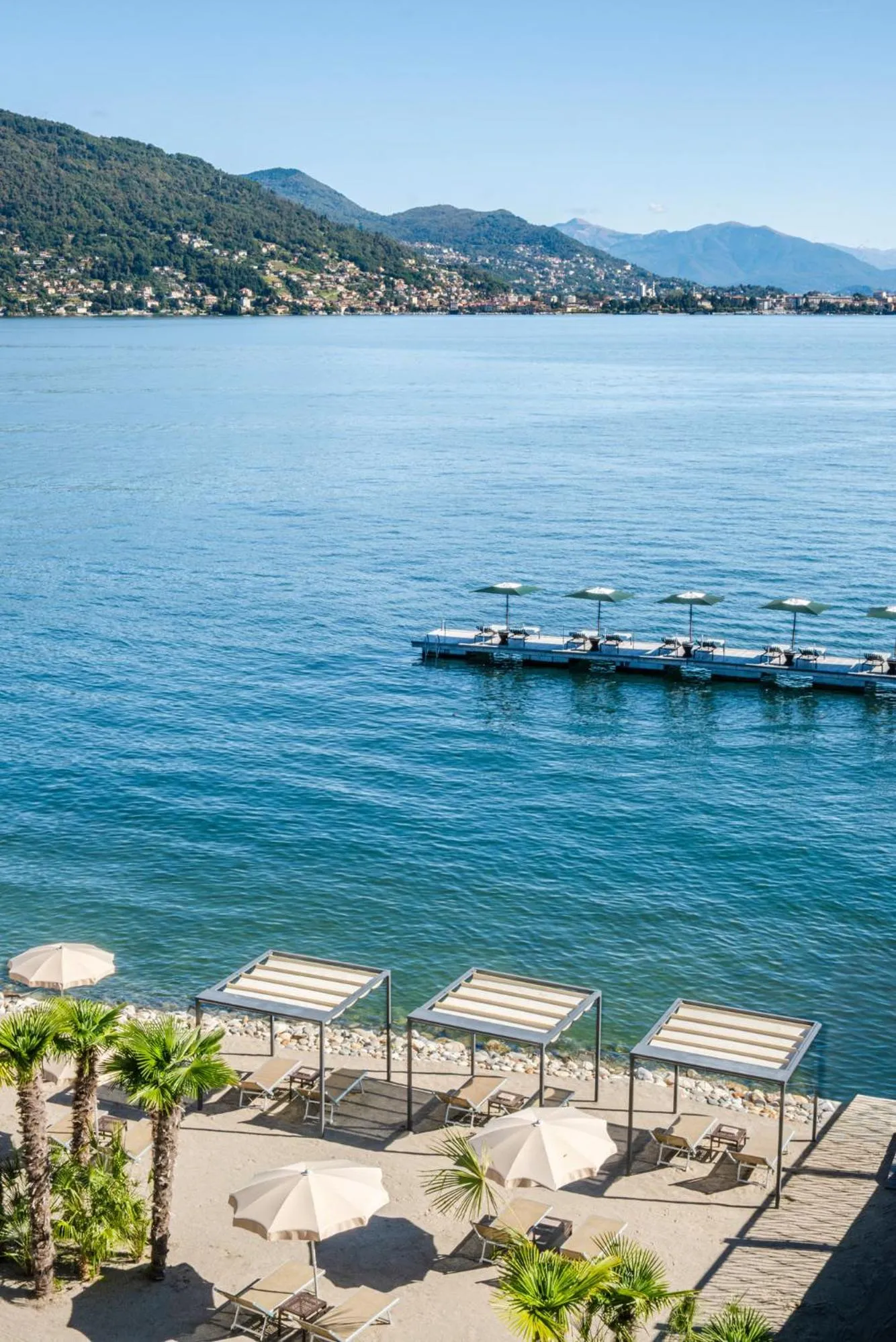 Lake view in Grand Hotel Dino