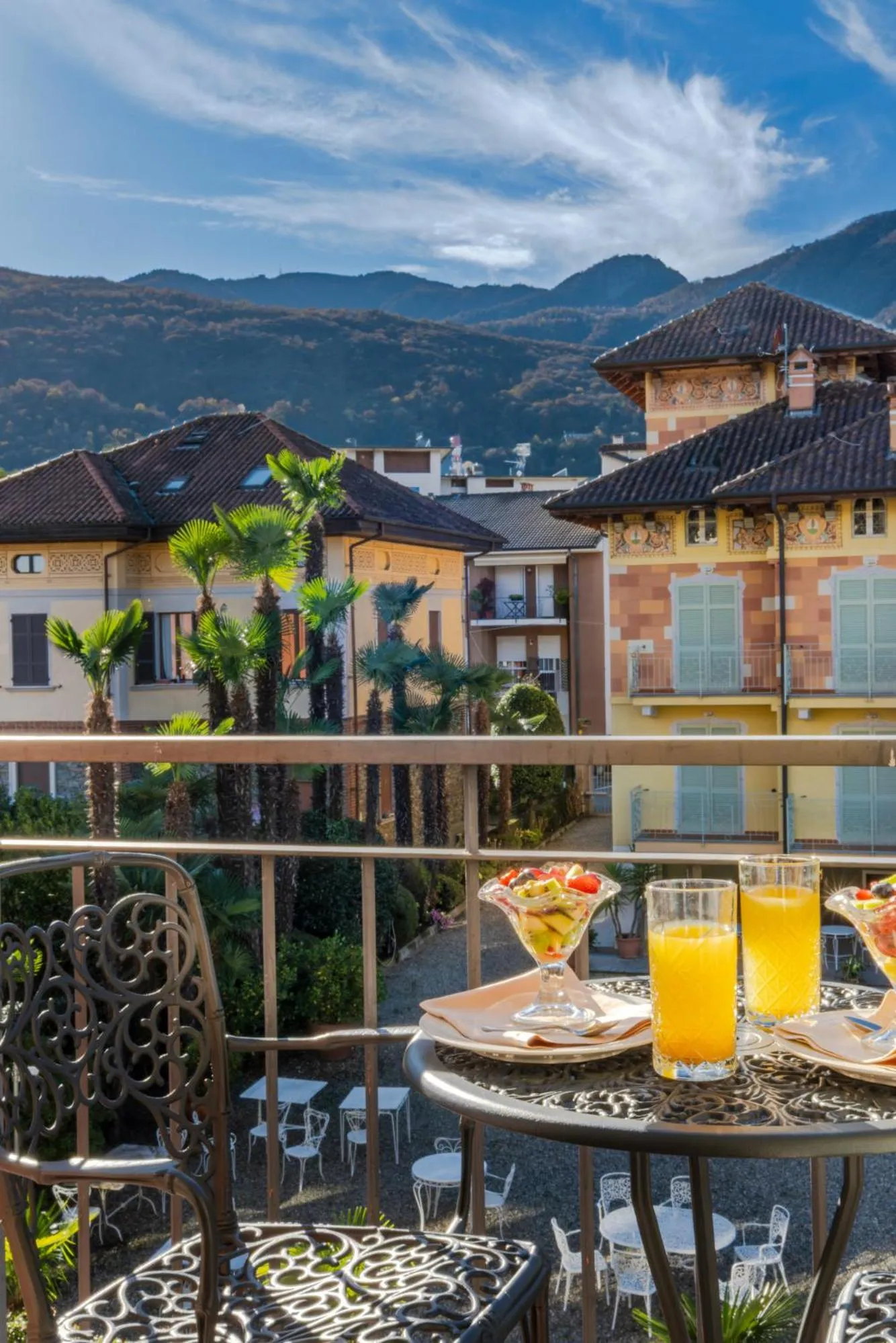 Mountain view in Grand Hotel Dino