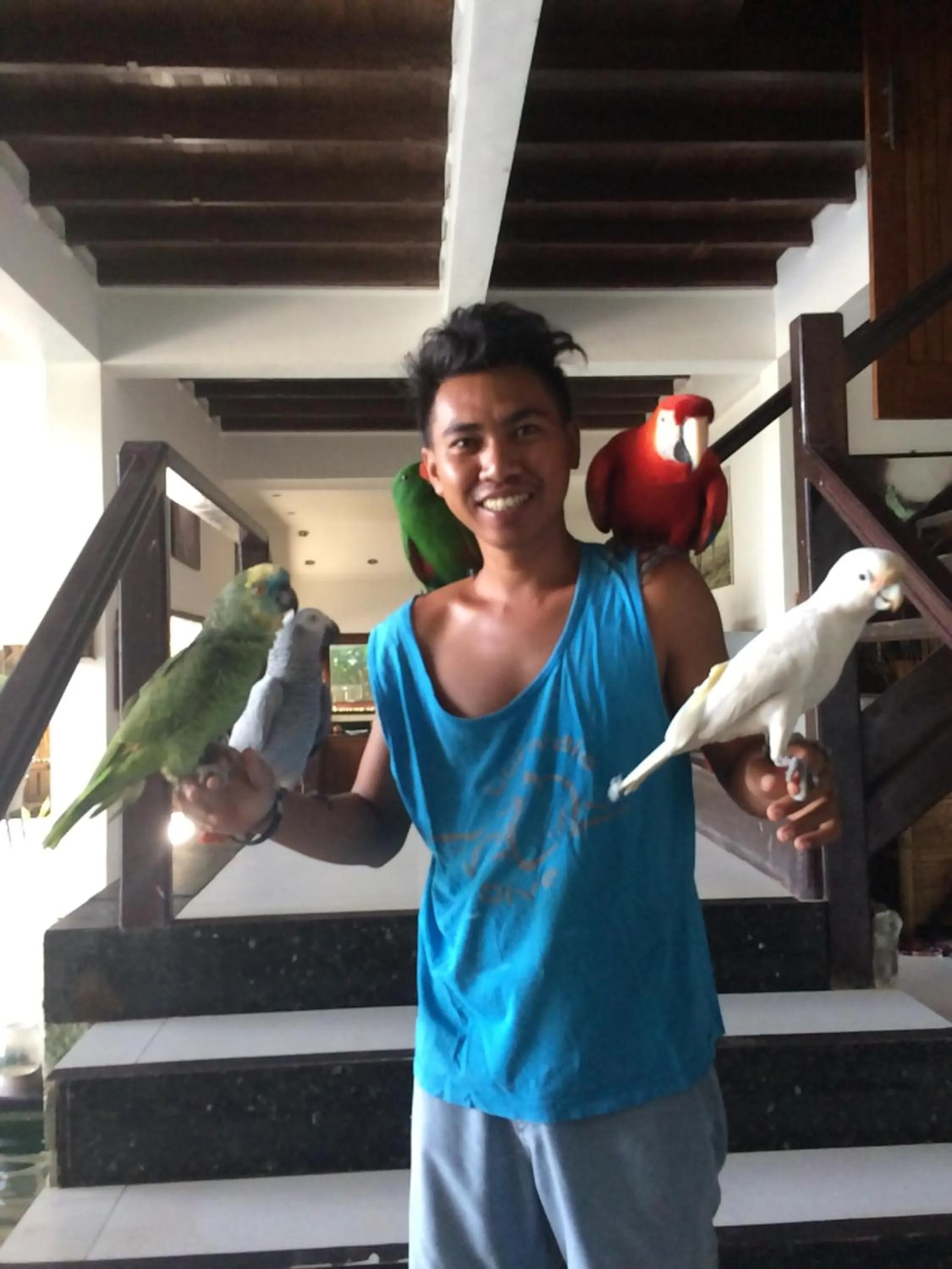 Staff in Lutwala Bungalows and Private Villa