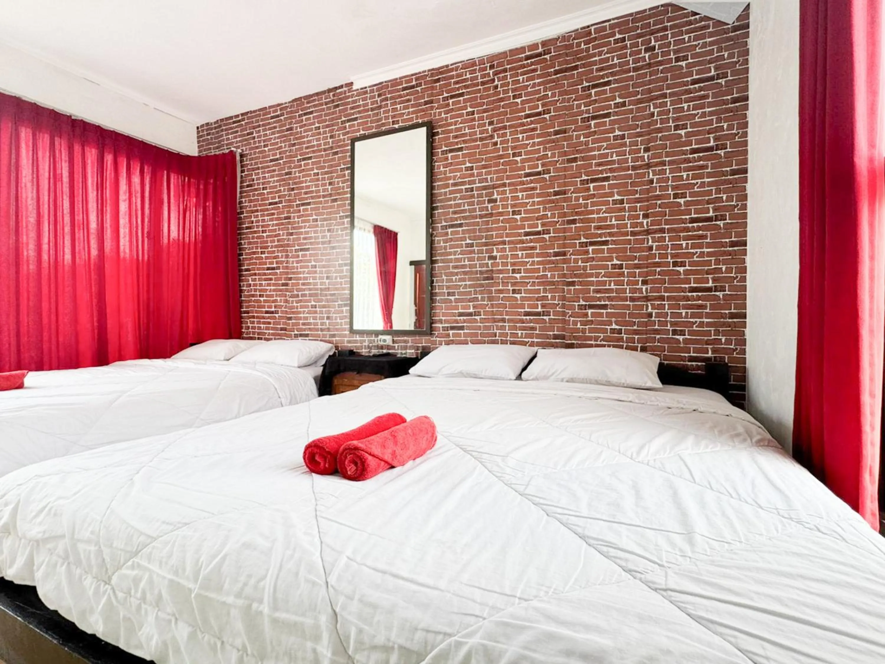 Bedroom, Bed in Alam Citra BnB Mitra RedDoorz