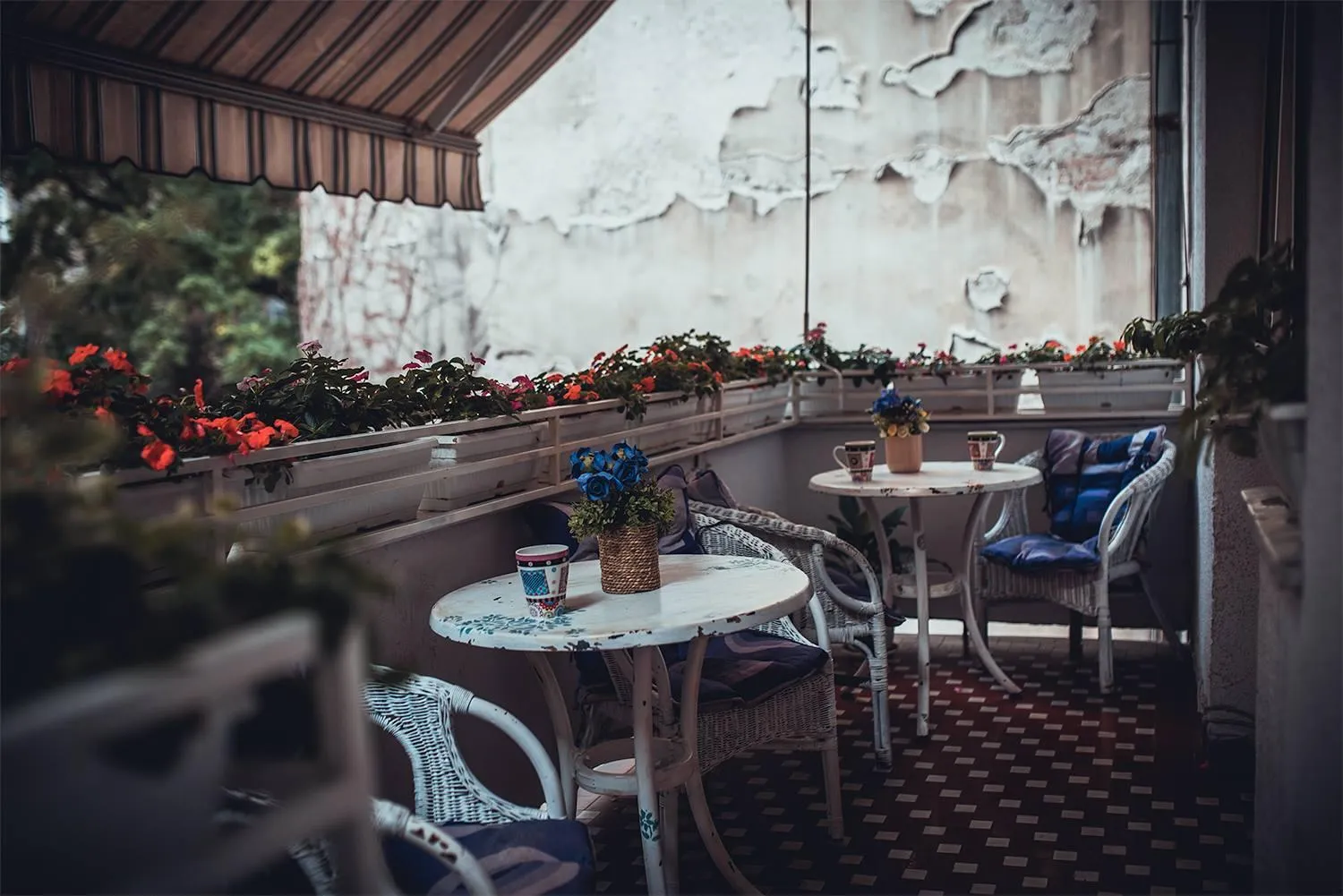Balcony/Terrace in Hostel Beogradjanka