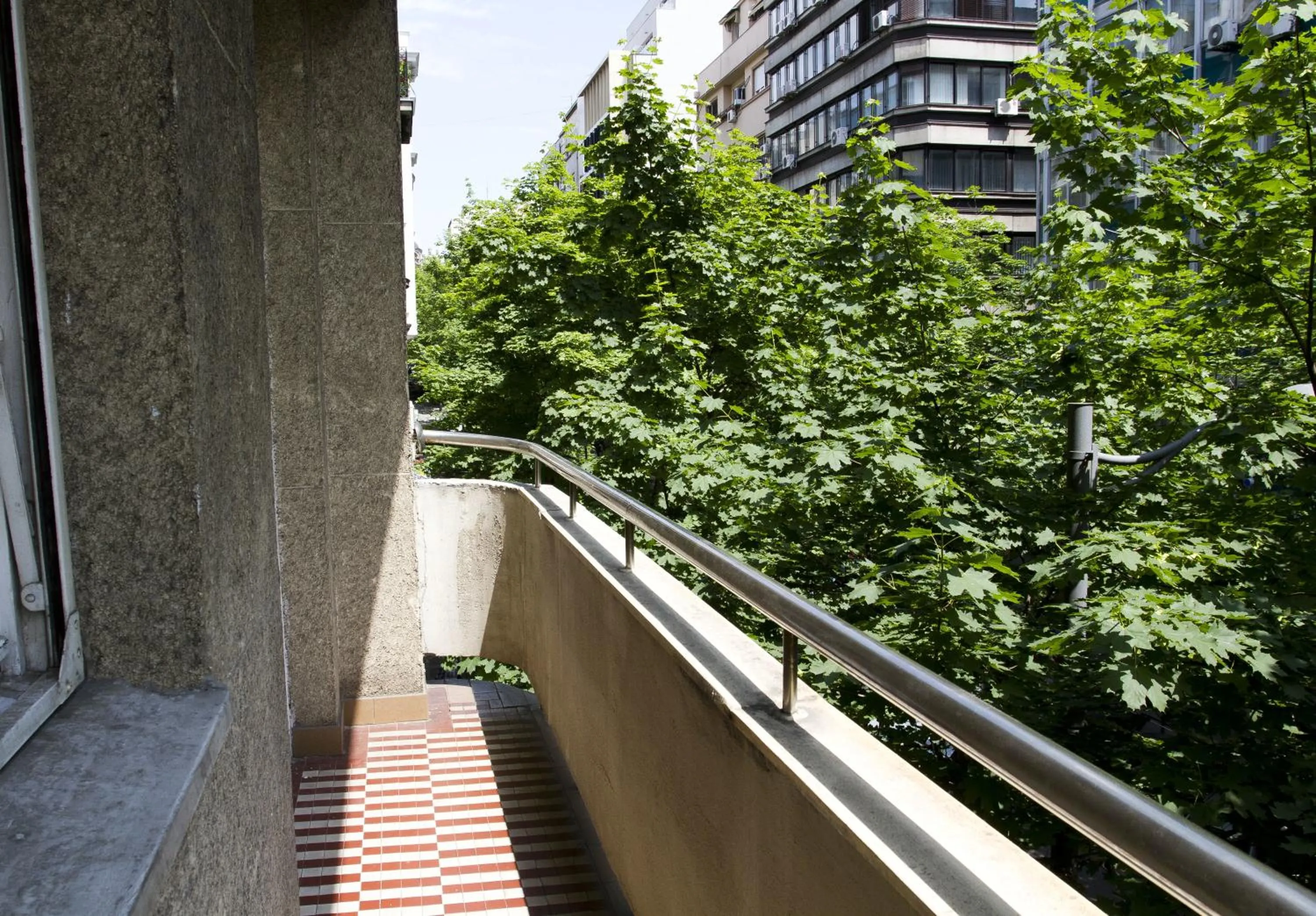 Balcony/Terrace in Hostel Beogradjanka