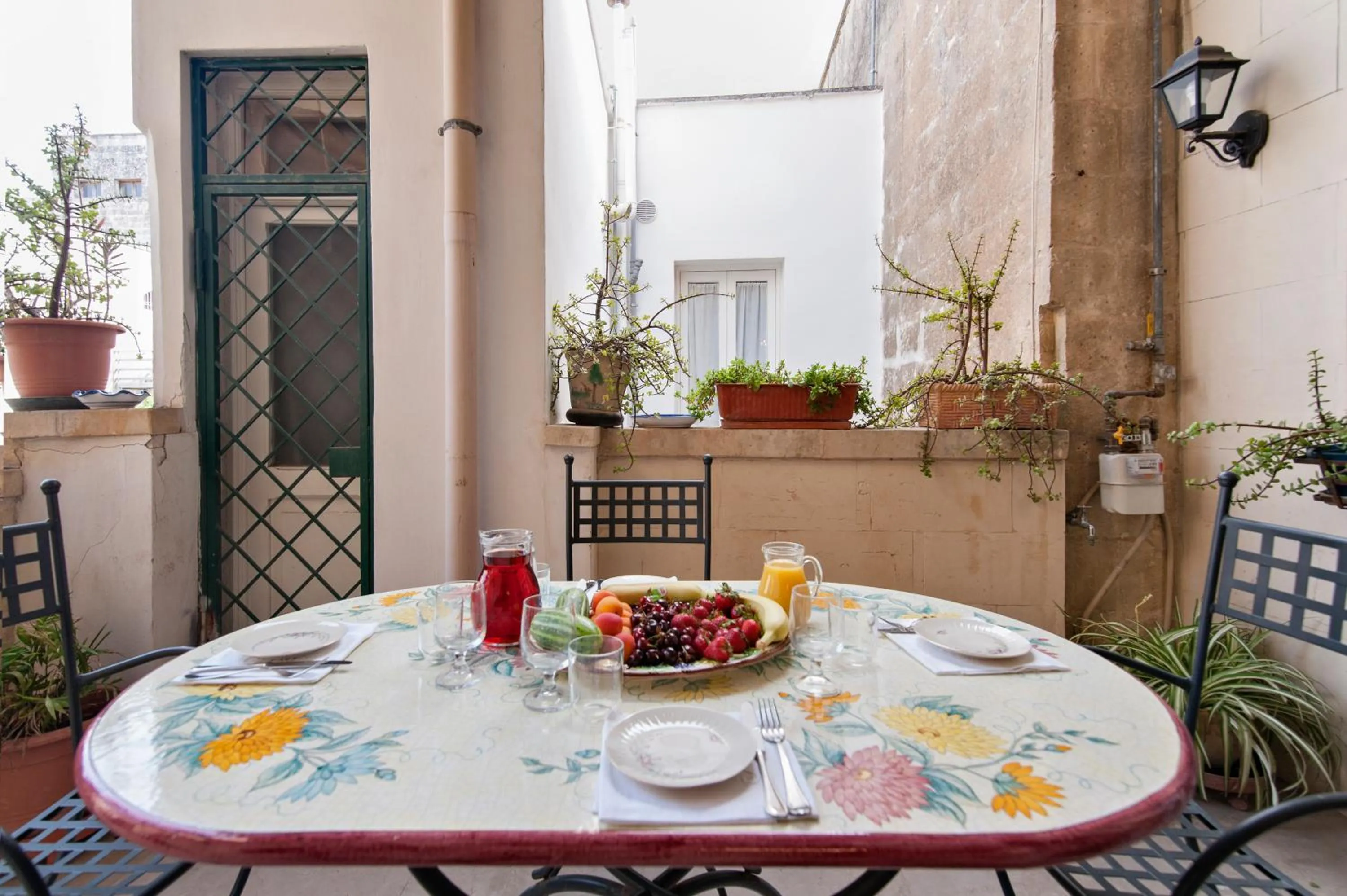 Patio in Dimora Corte Lubelli