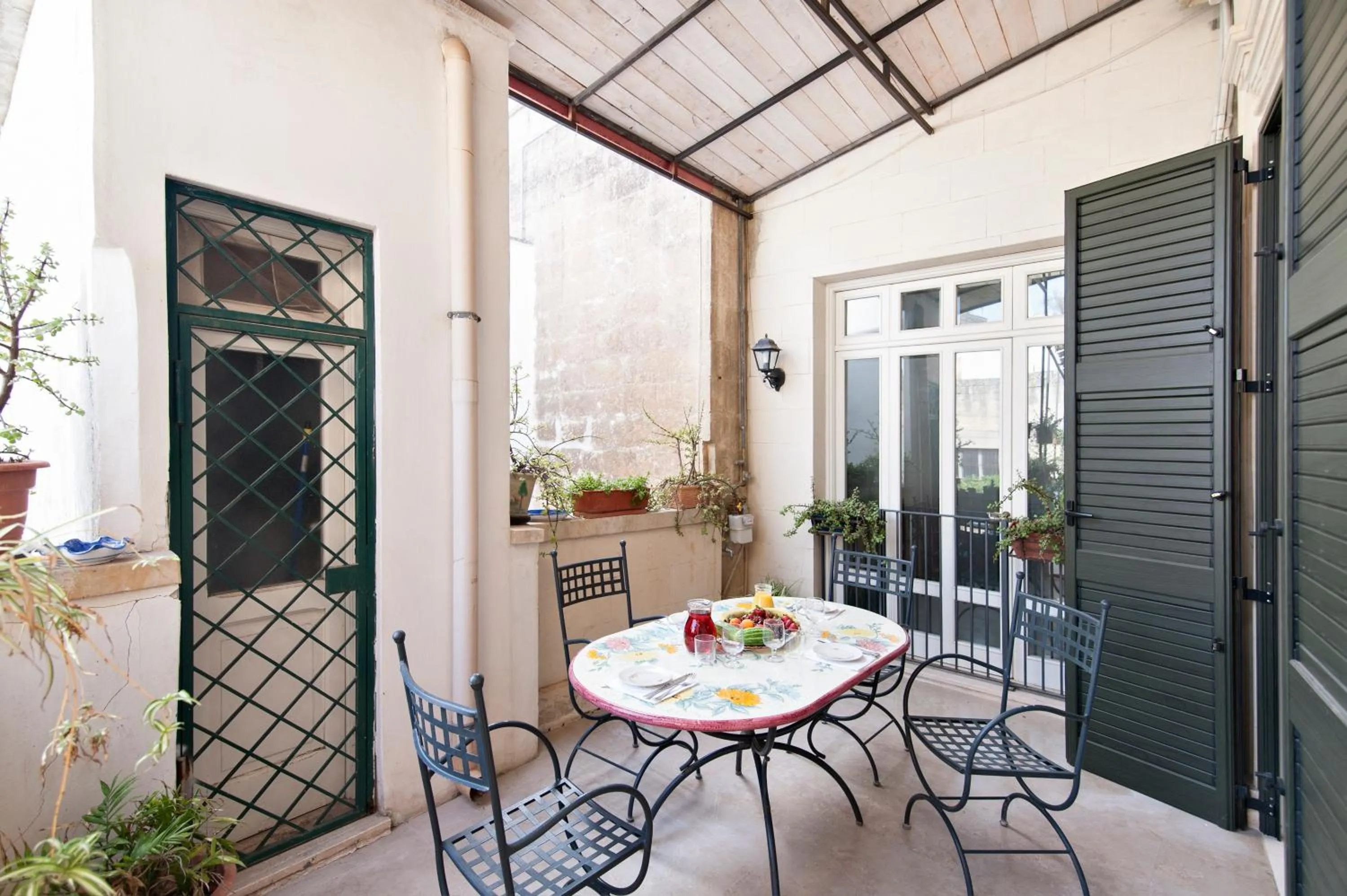 Balcony/Terrace in Dimora Corte Lubelli
