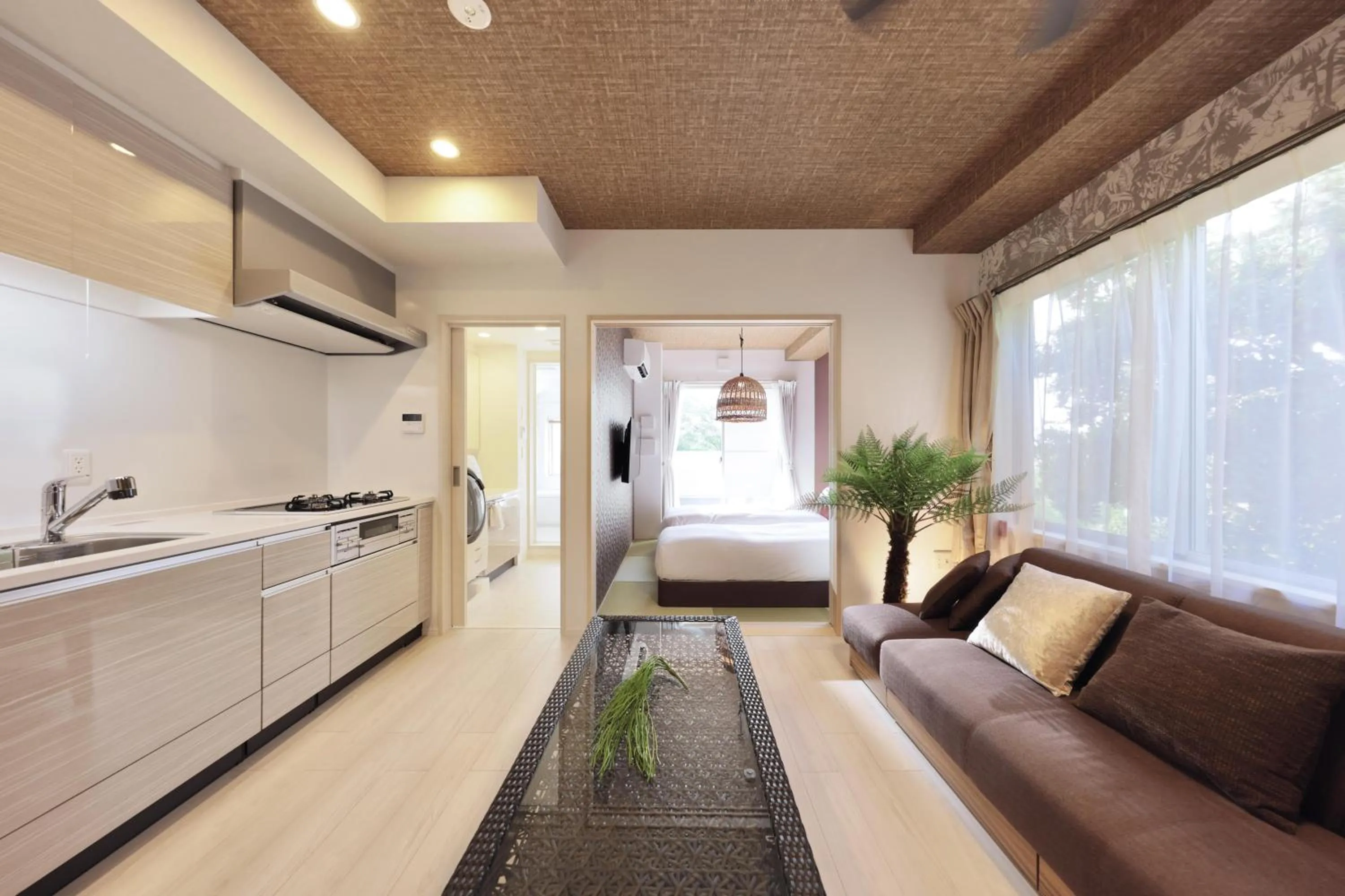 Dining area, Bed in Nankishirahama Hotel Akariya