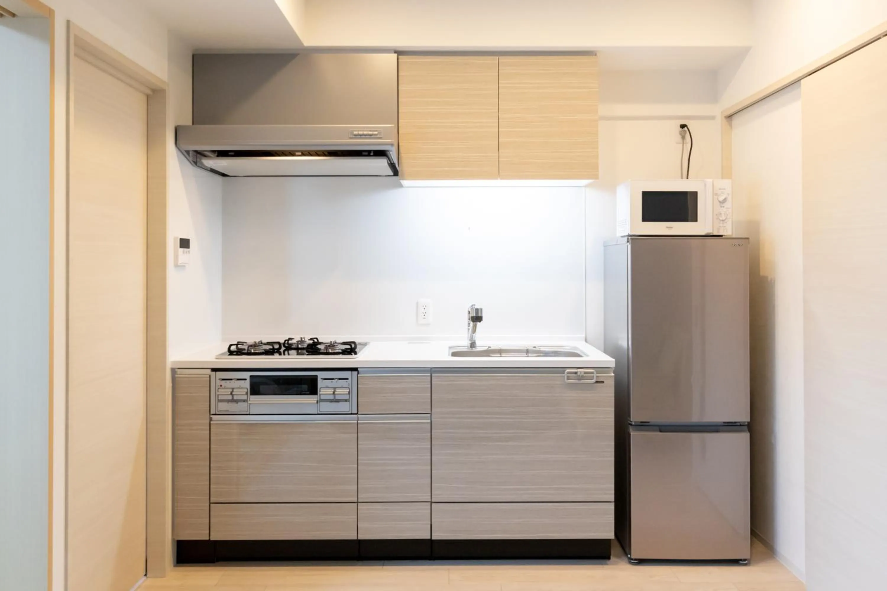 Kitchen or kitchenette in Nankishirahama Hotel Akariya