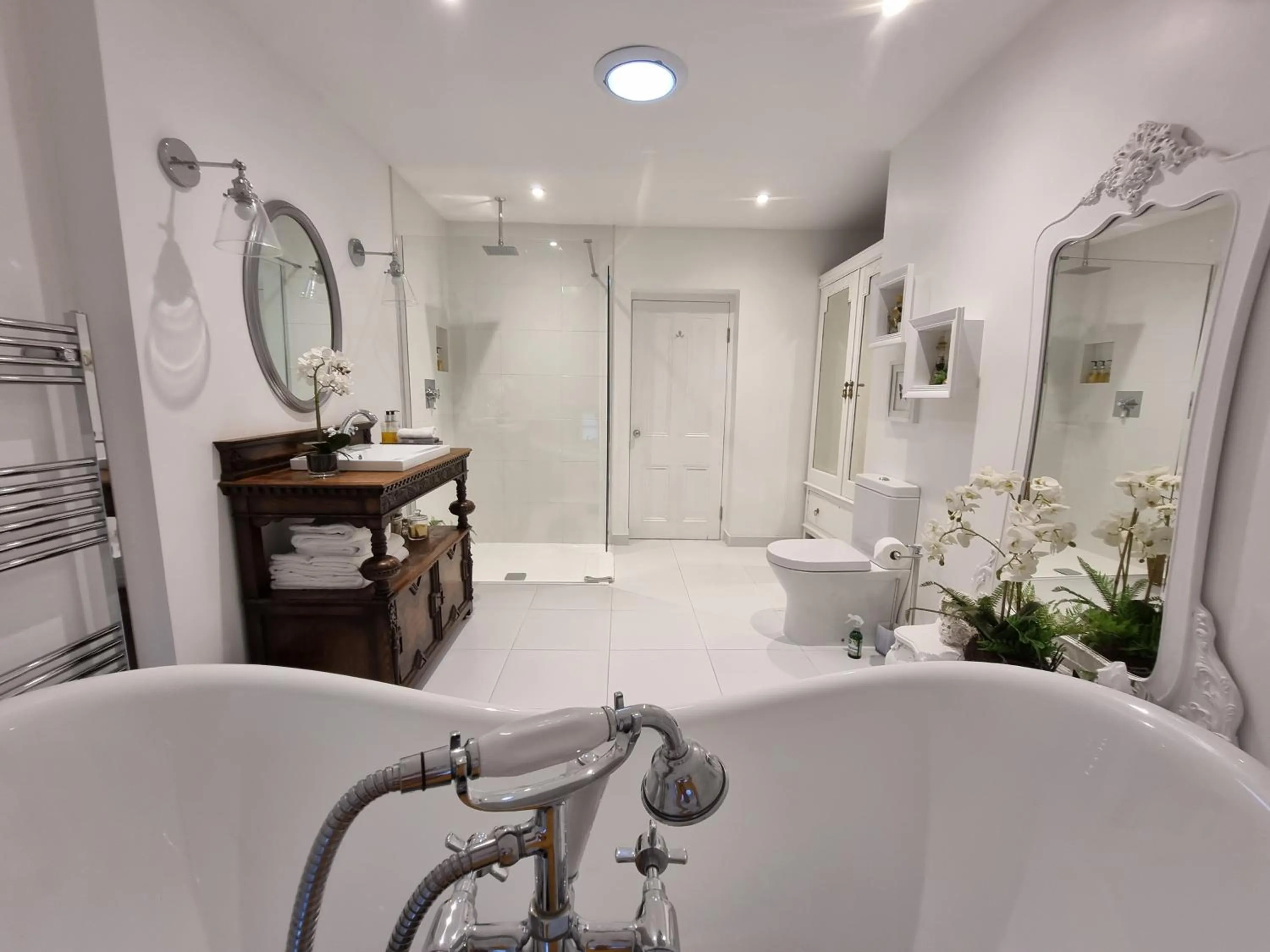 Shower in Rock View, Wensleydale