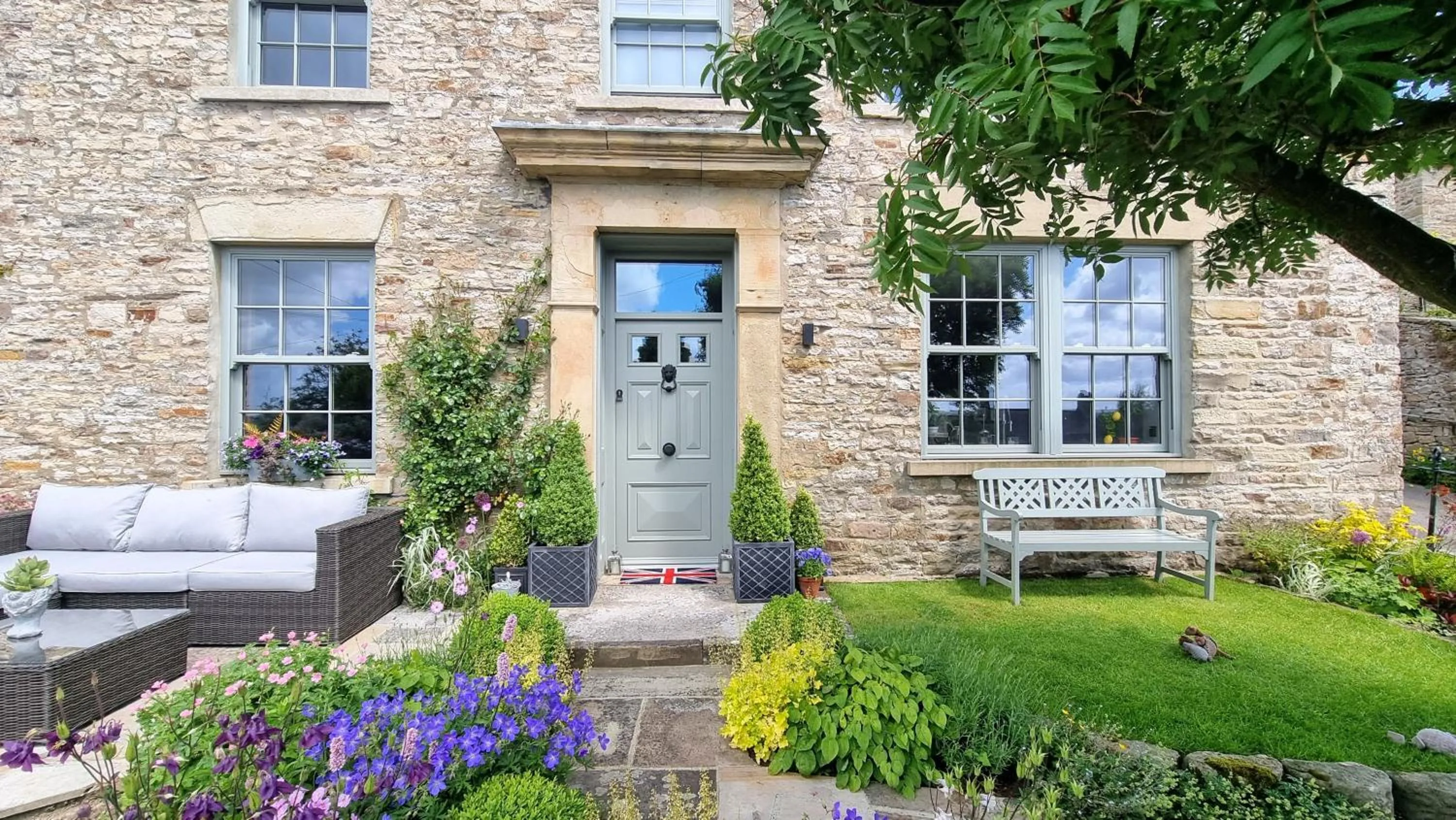 Patio in Rock View, Wensleydale