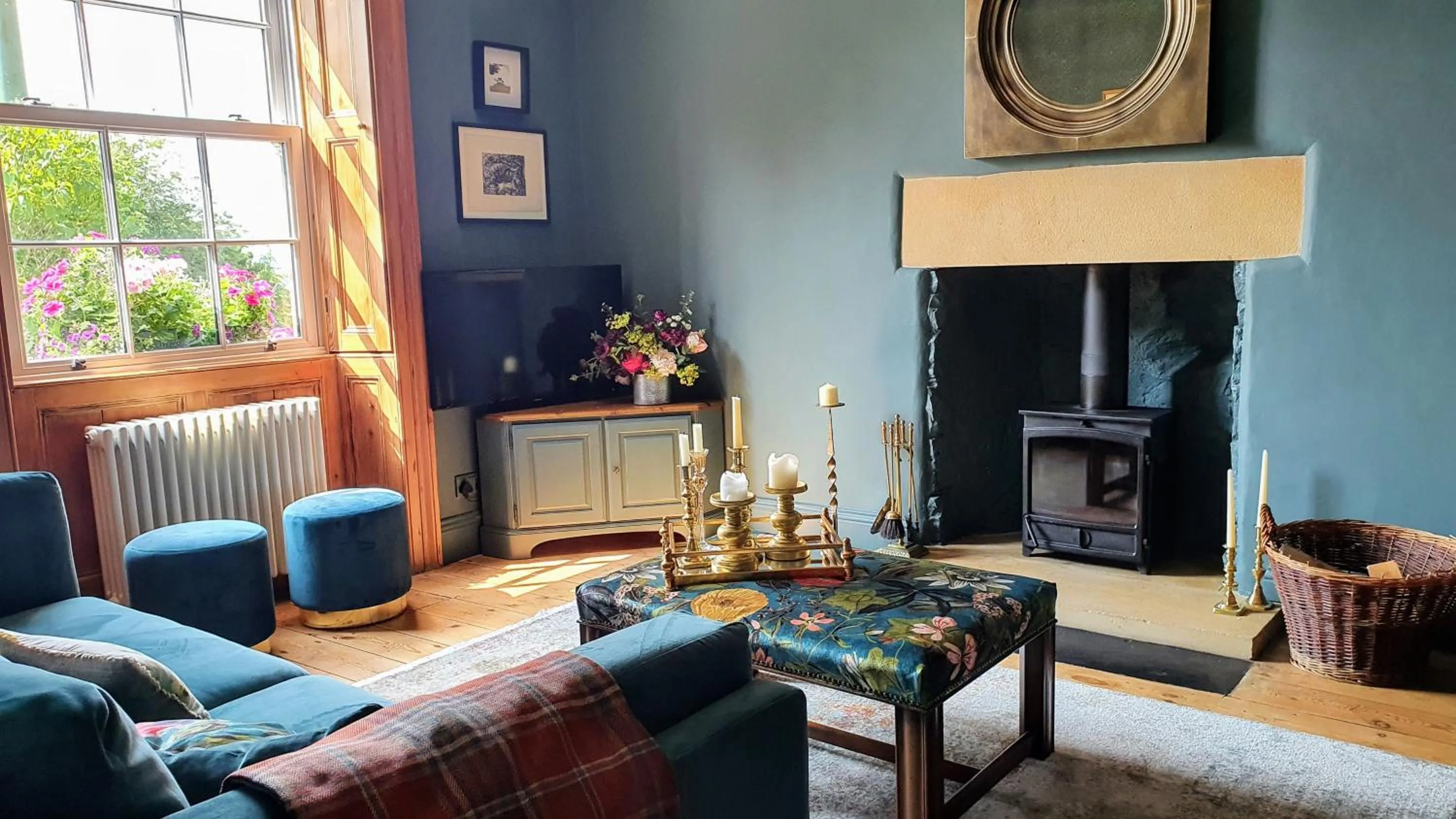 Living room in Rock View, Wensleydale