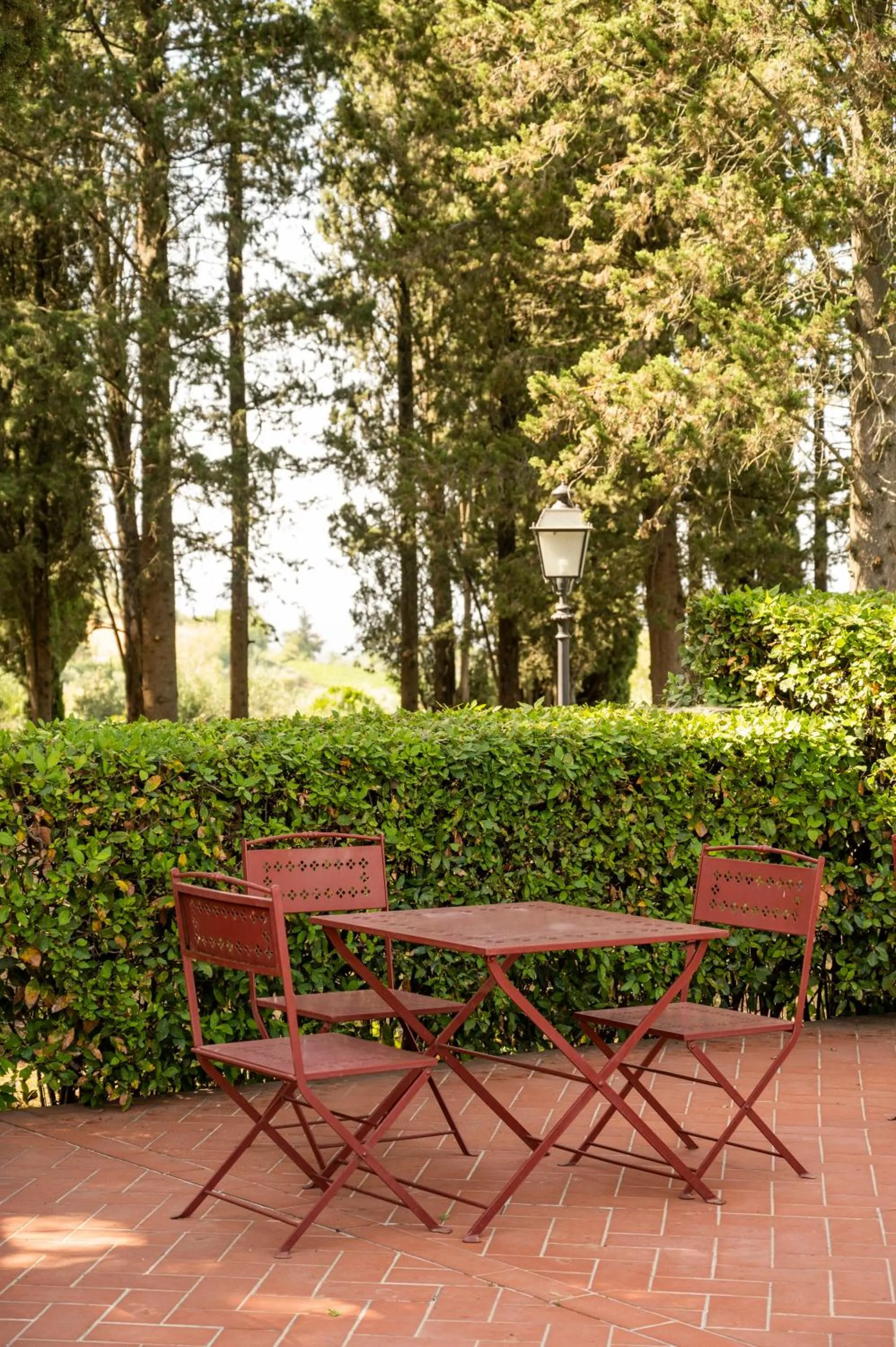 Patio in Relais Villa La Cappella