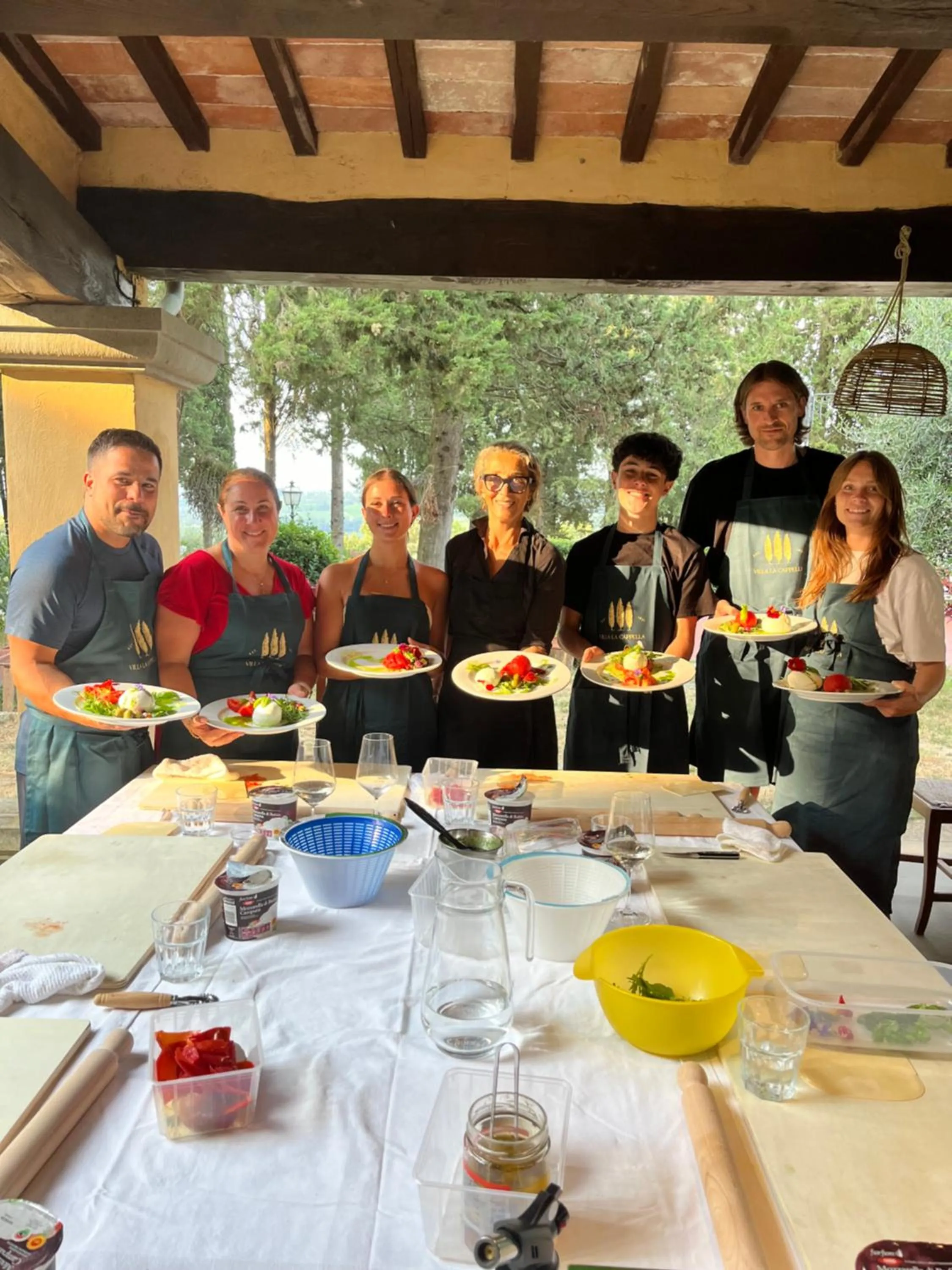 Dinner in Relais Villa La Cappella