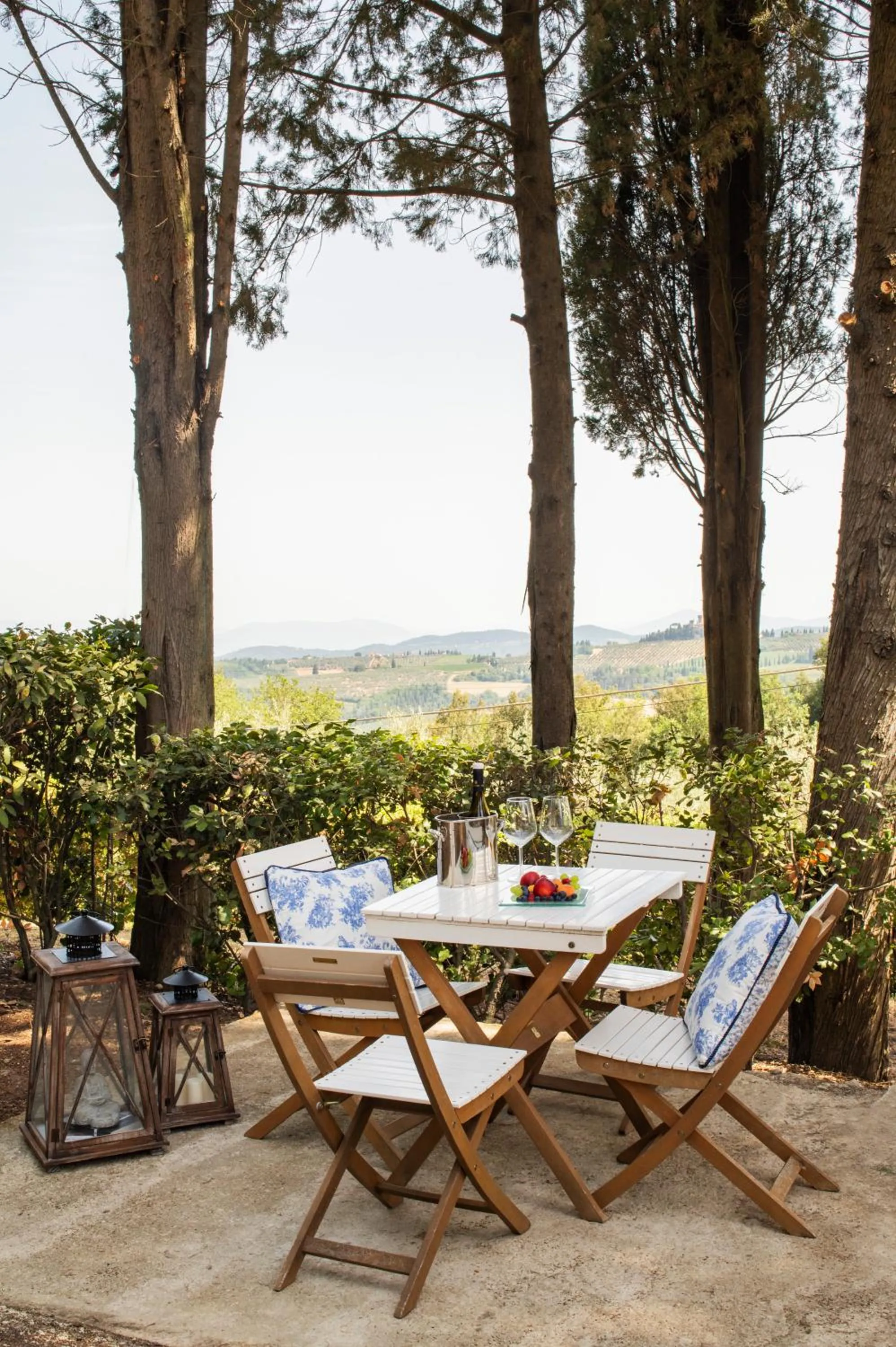 Patio in Relais Villa La Cappella