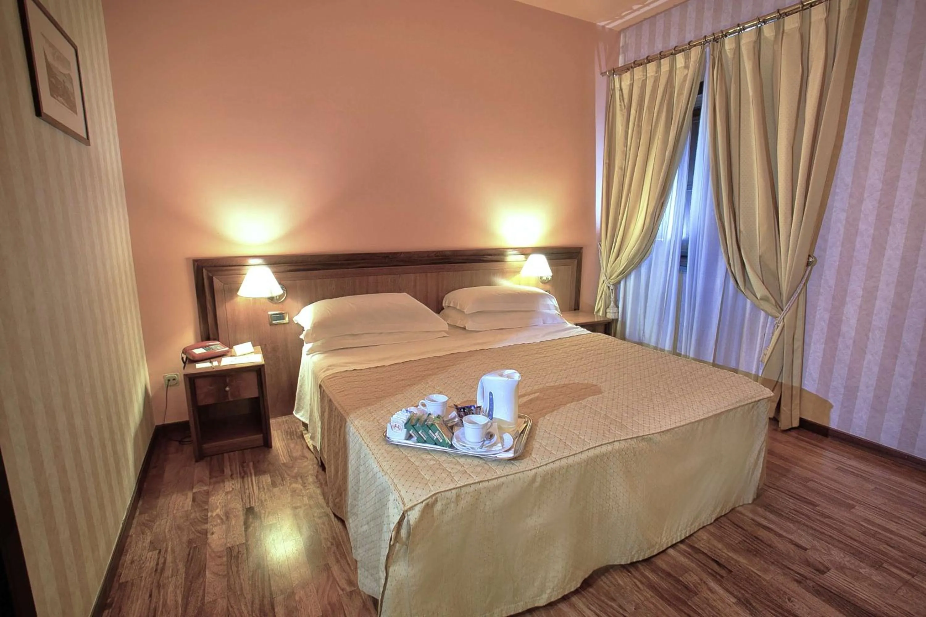 Bedroom, Bed in Best Western Hotel Ferrari