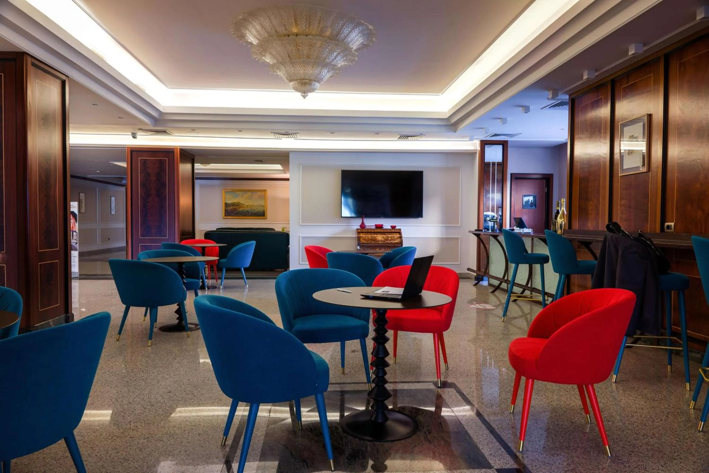 Lobby or reception in Best Western Hotel Ferrari