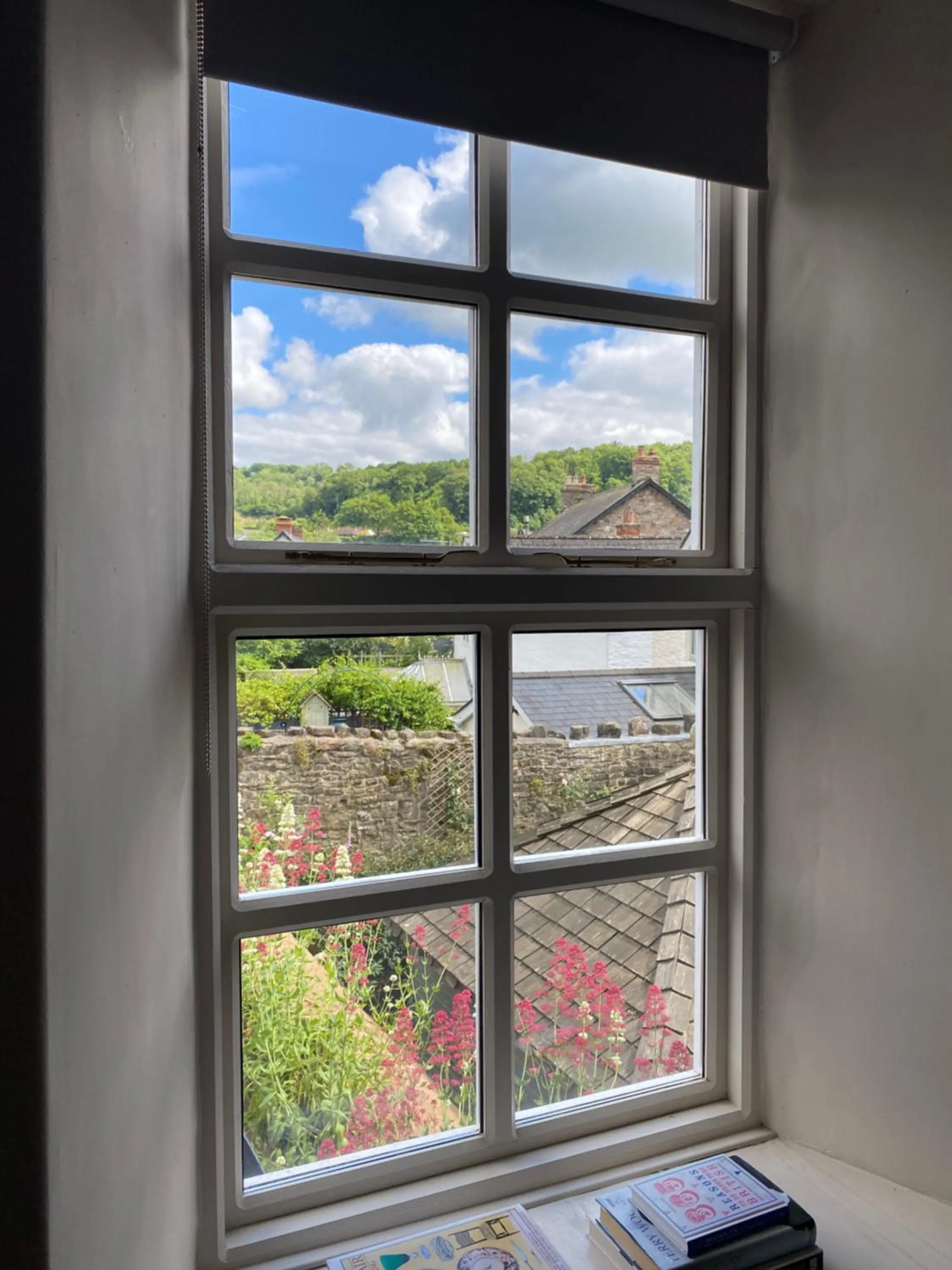 Garden view in Six on Castle