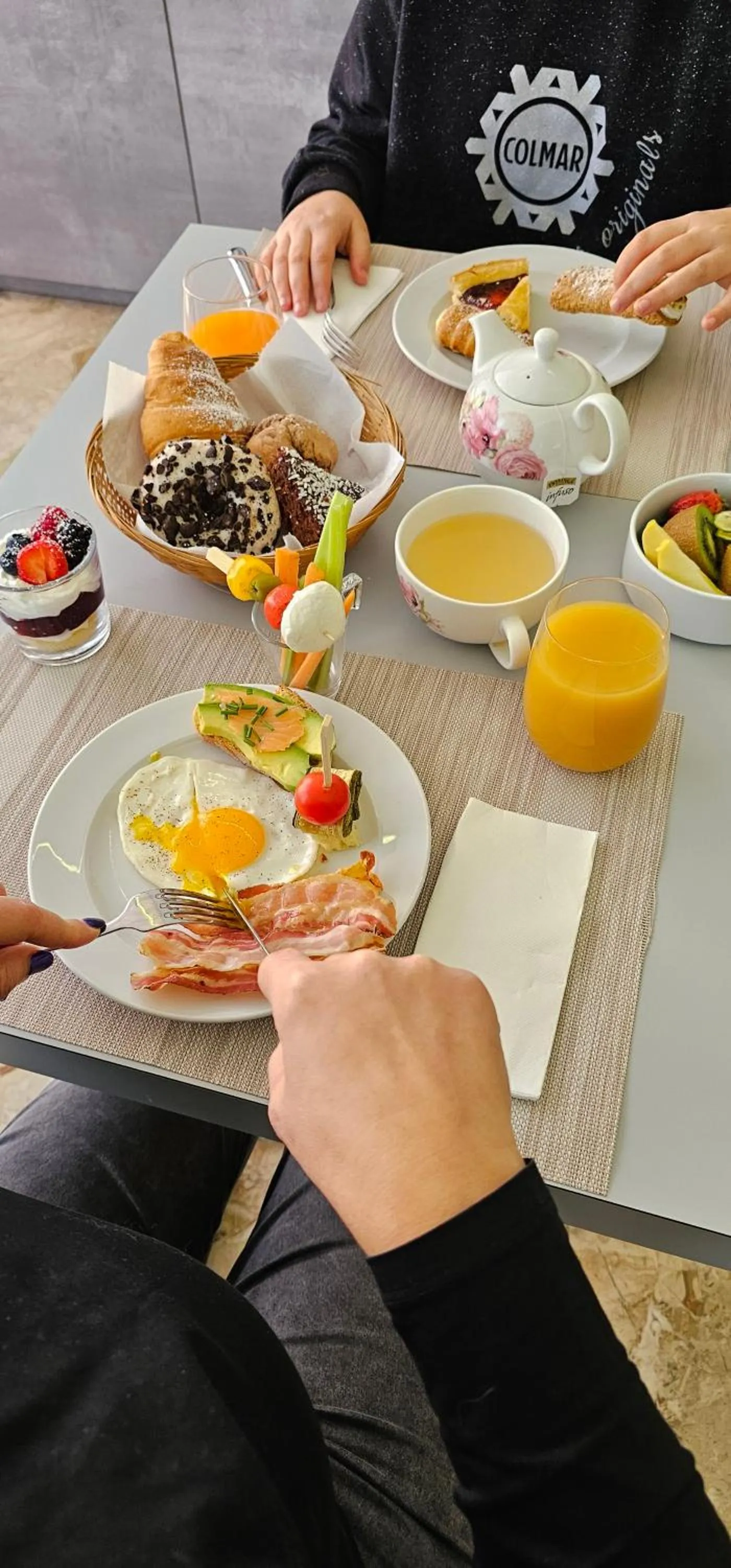 Breakfast in Hotel Mirage