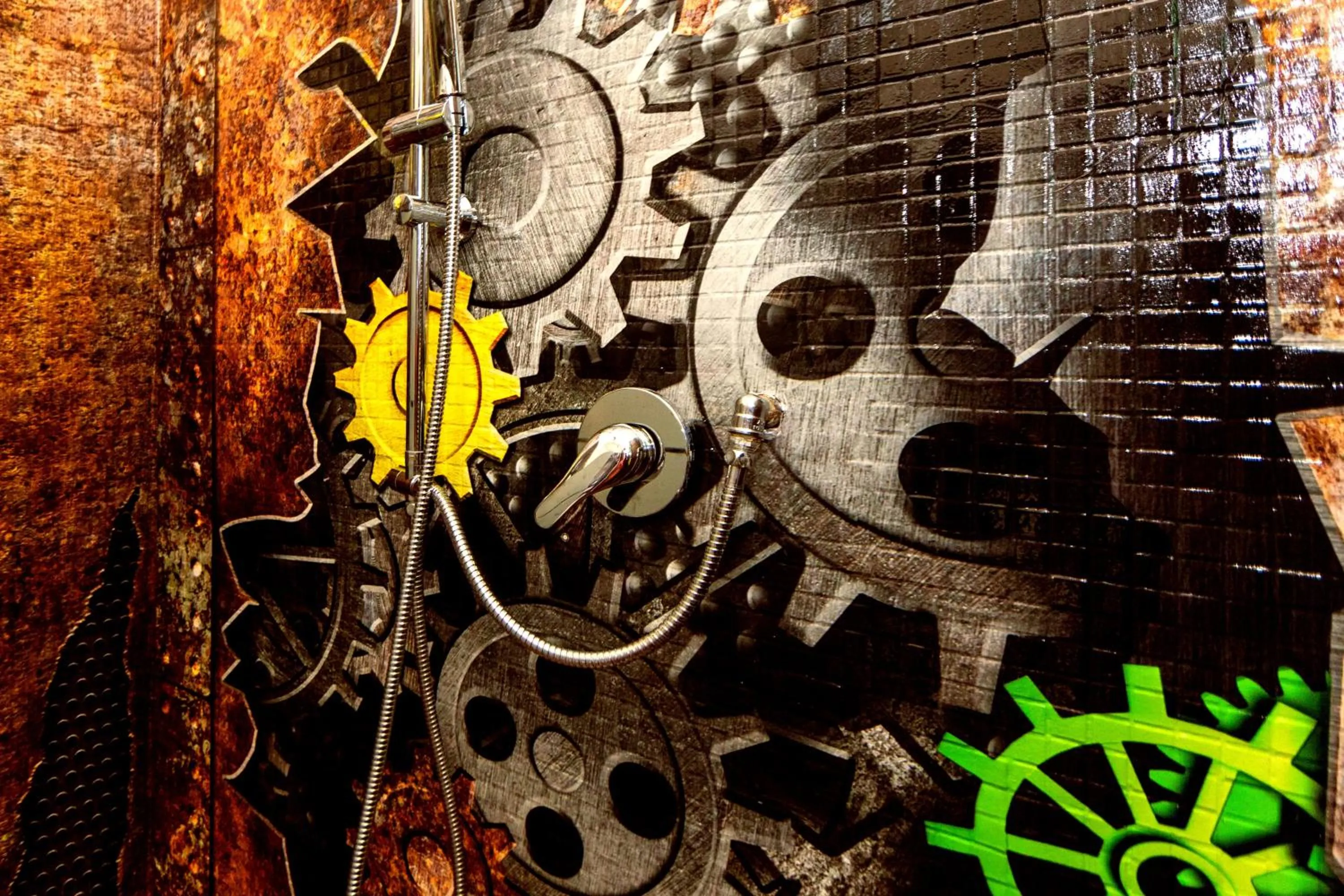 Shower in Affittacamere Pavia