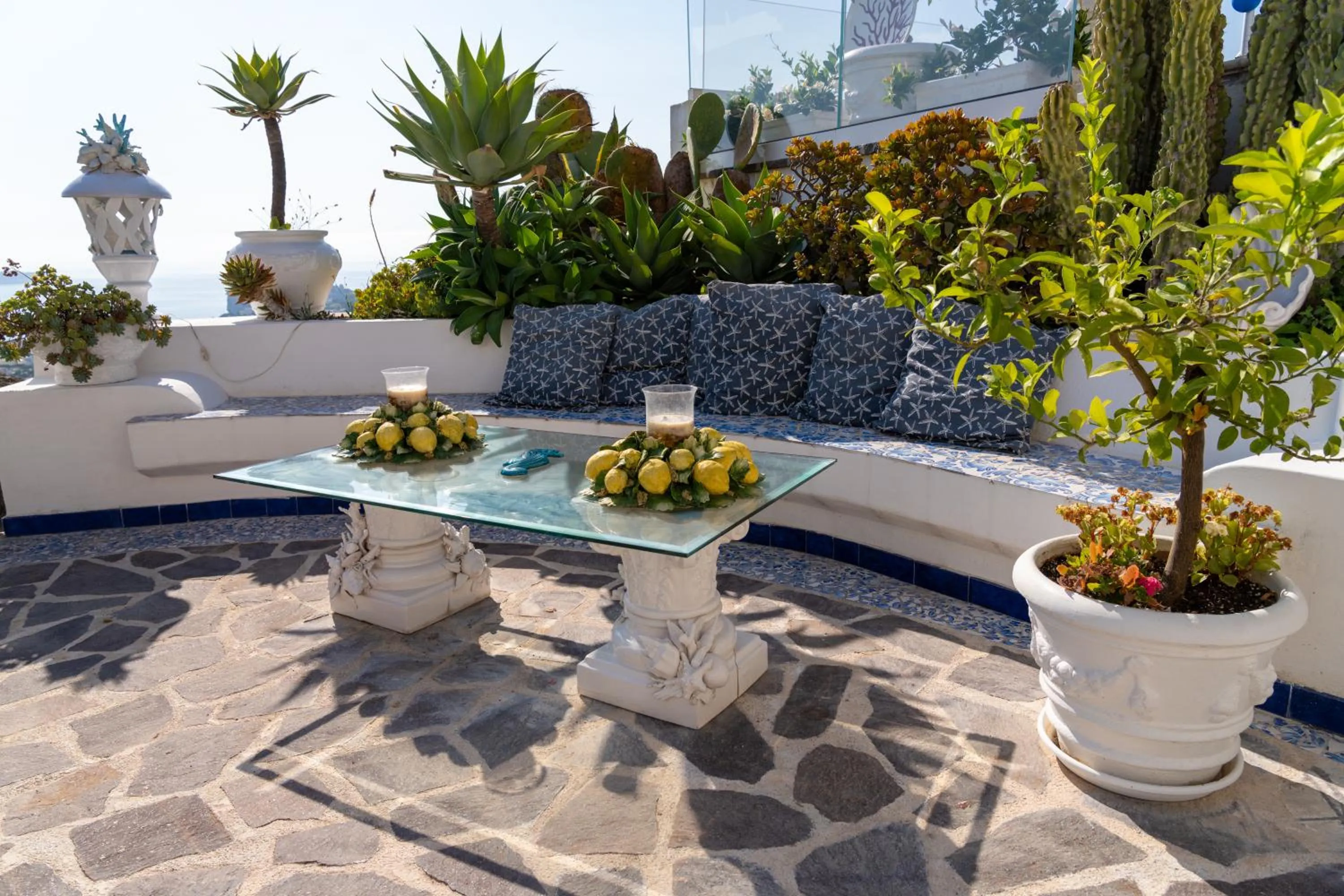 Patio in Relais Bijoux Ischia