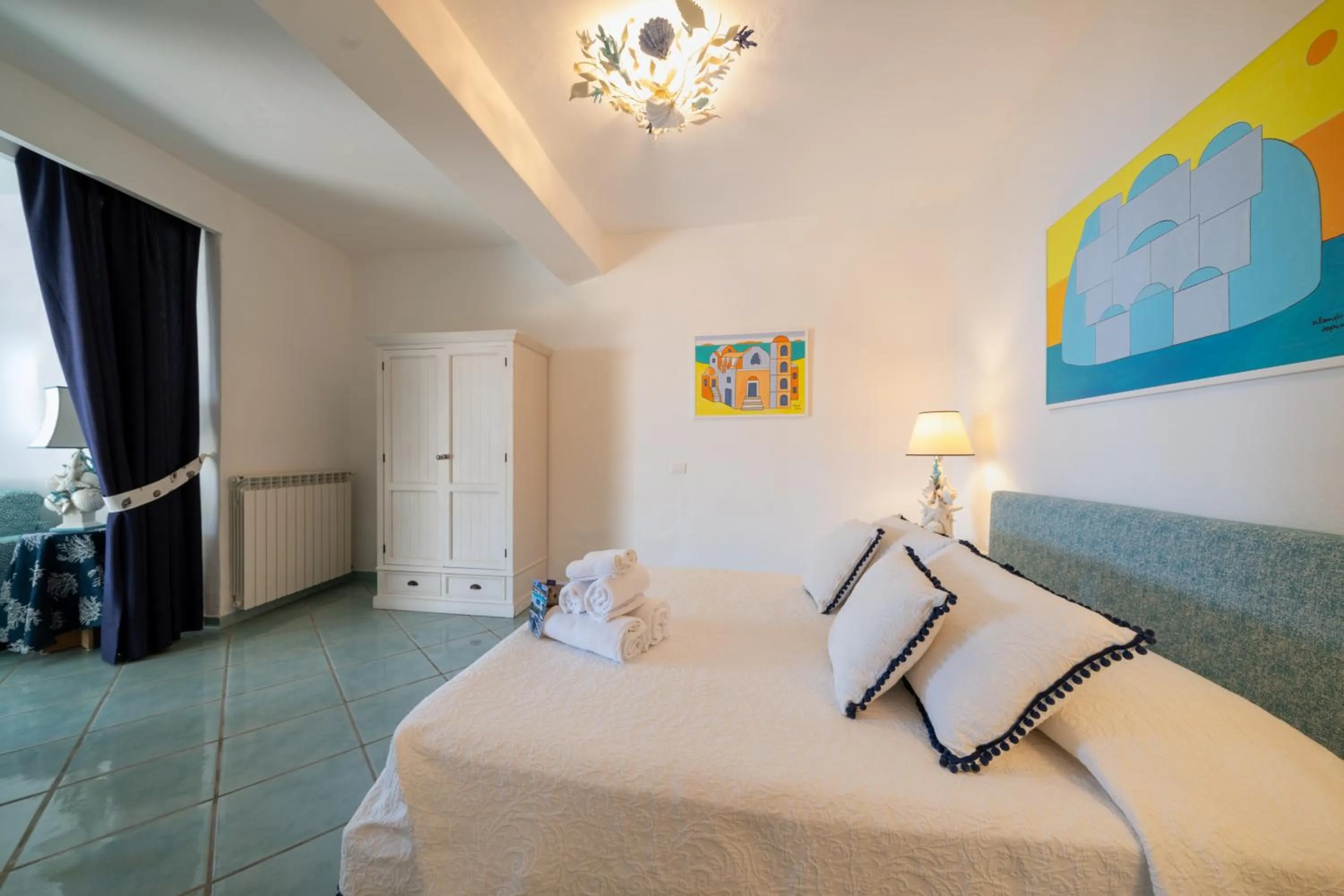 Bed in Relais Bijoux Ischia