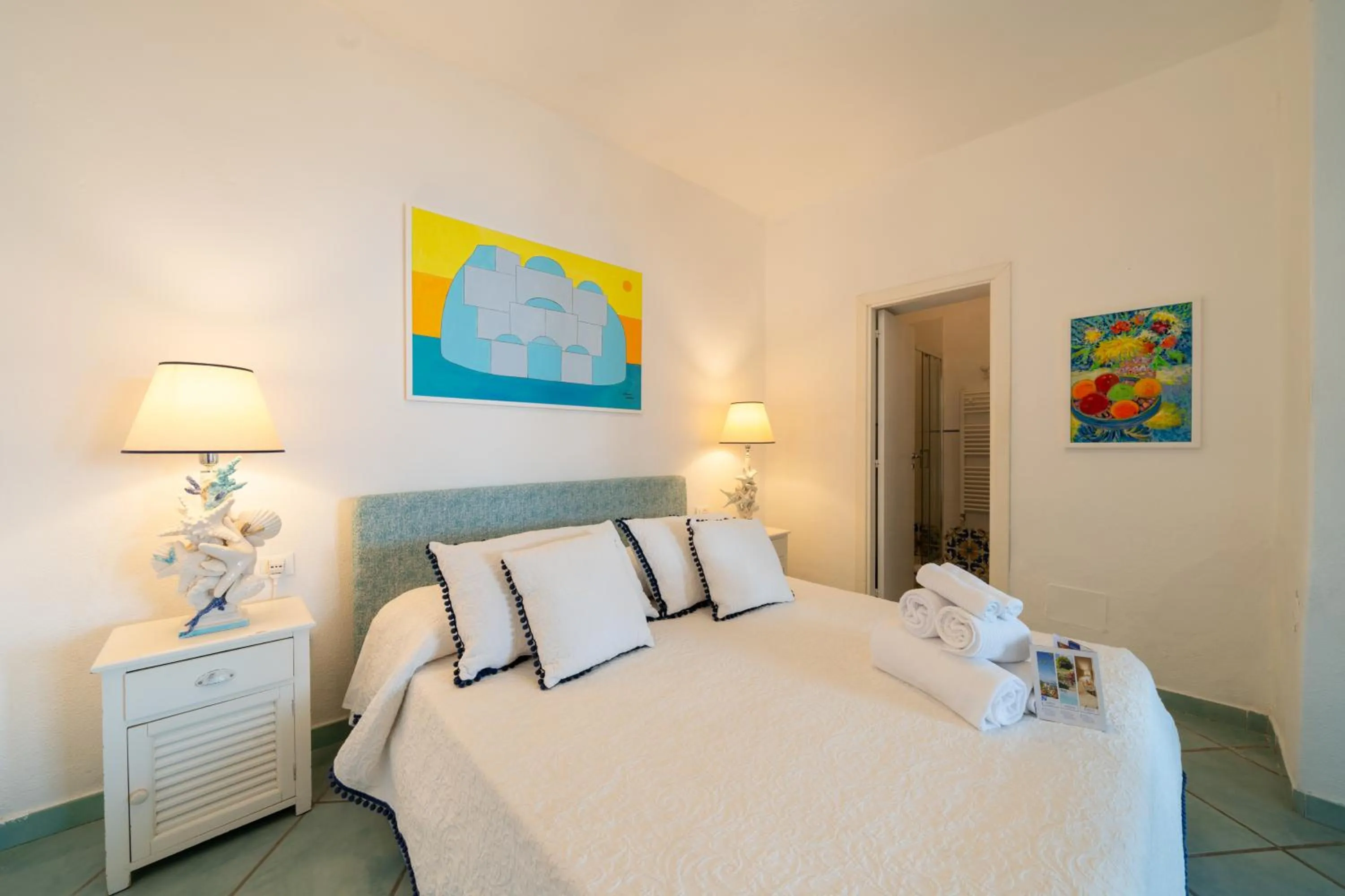 Bedroom, Bed in Relais Bijoux Ischia