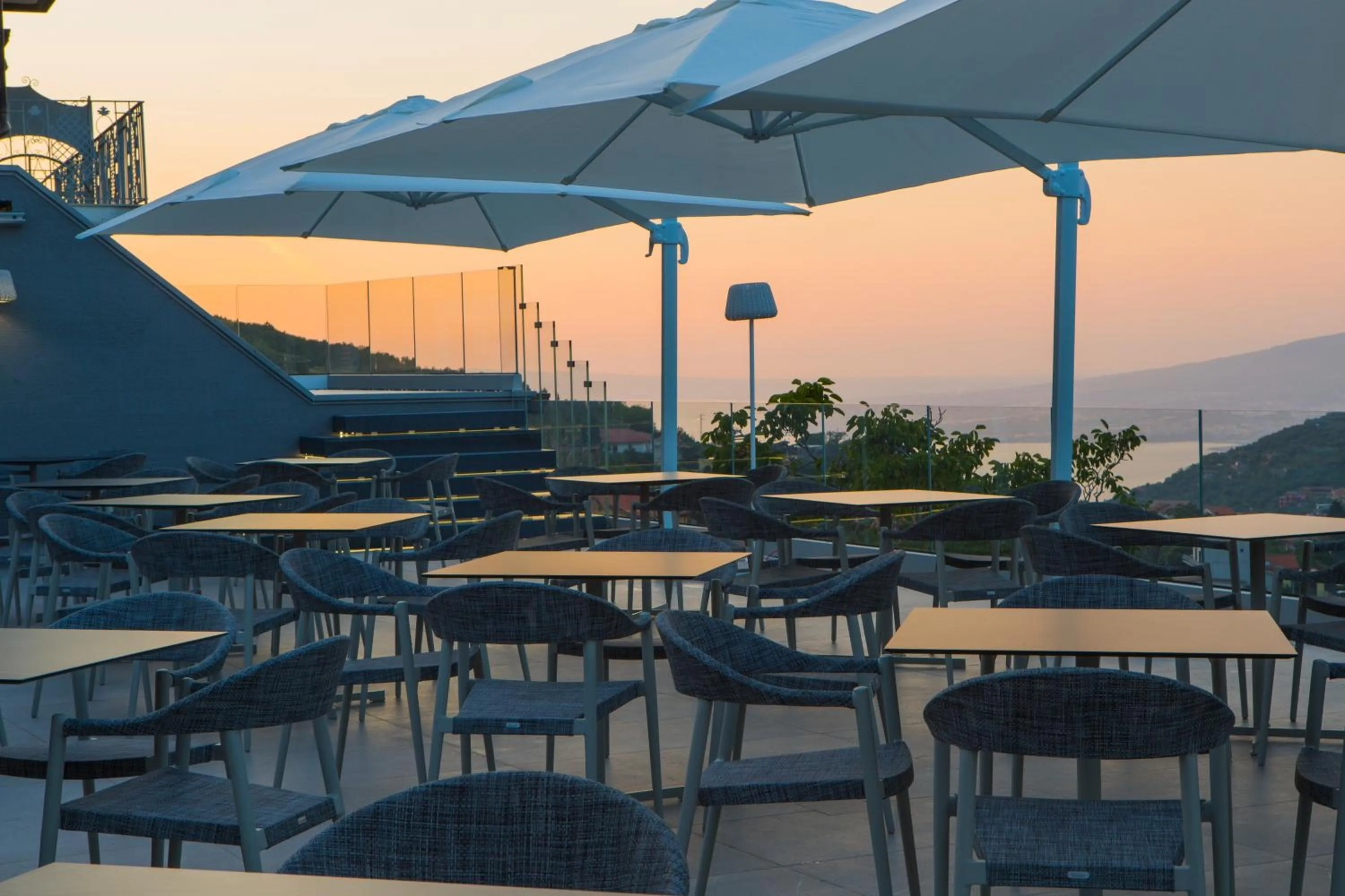 Balcony/Terrace in Resort Santangelo & SPA