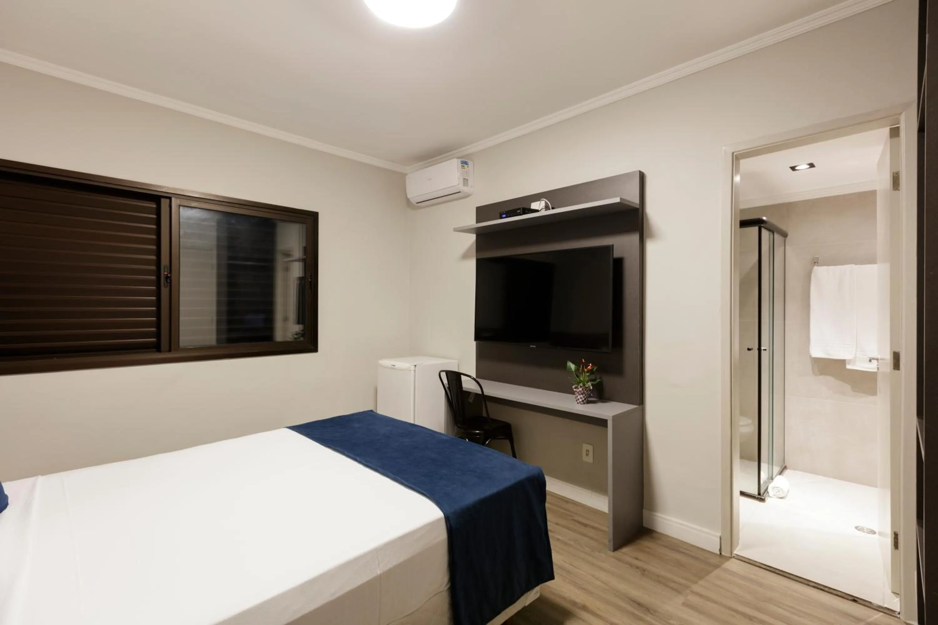 Bed in Hotel Bella Paulista