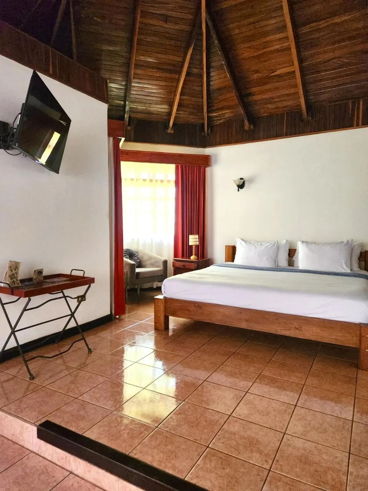 Bed in Hotel Villa Acacia