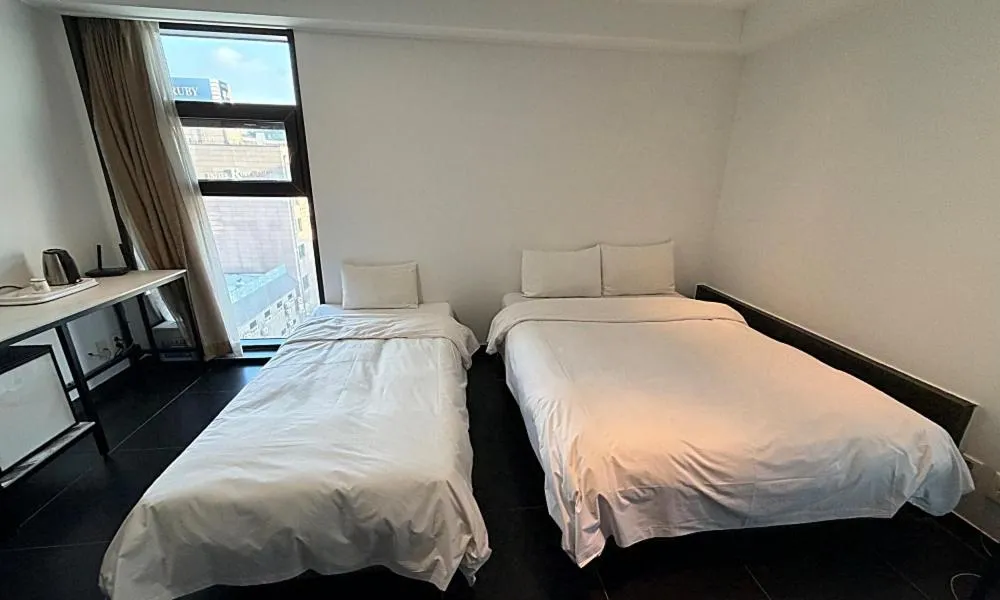 Bed in Wolmido Premiers Hotel