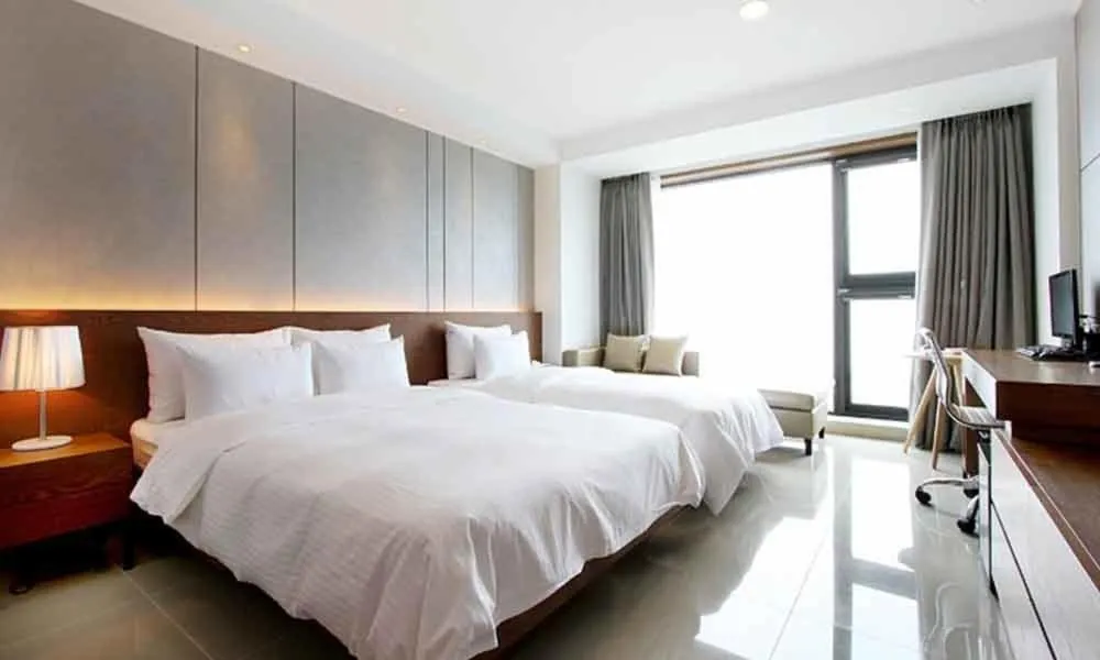 Bed in Wolmido Premiers Hotel