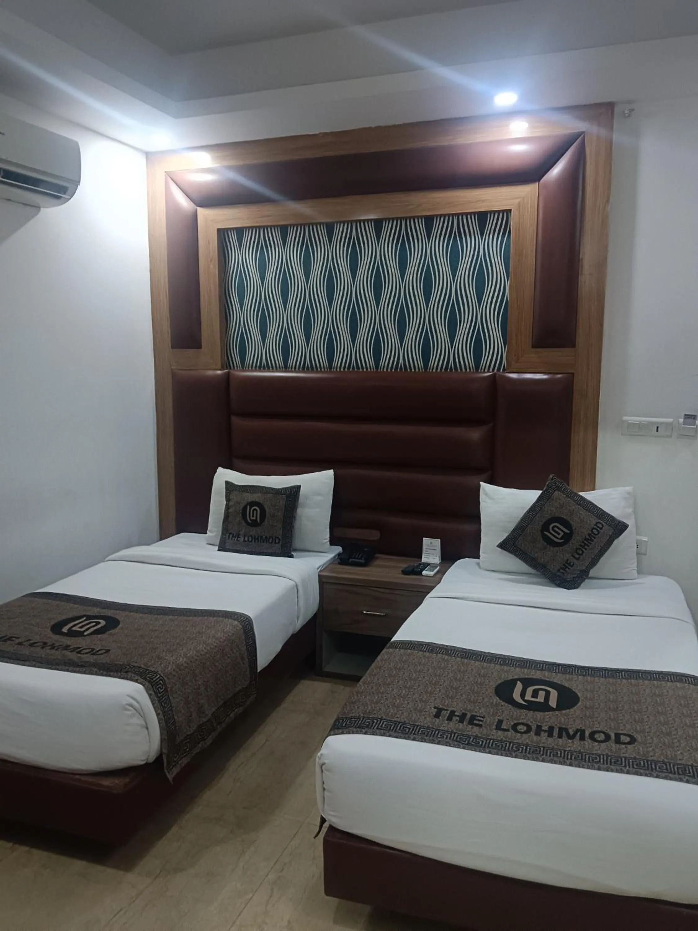 Bed in The Lohmod- Boutique Hotel At Delhi Airport
