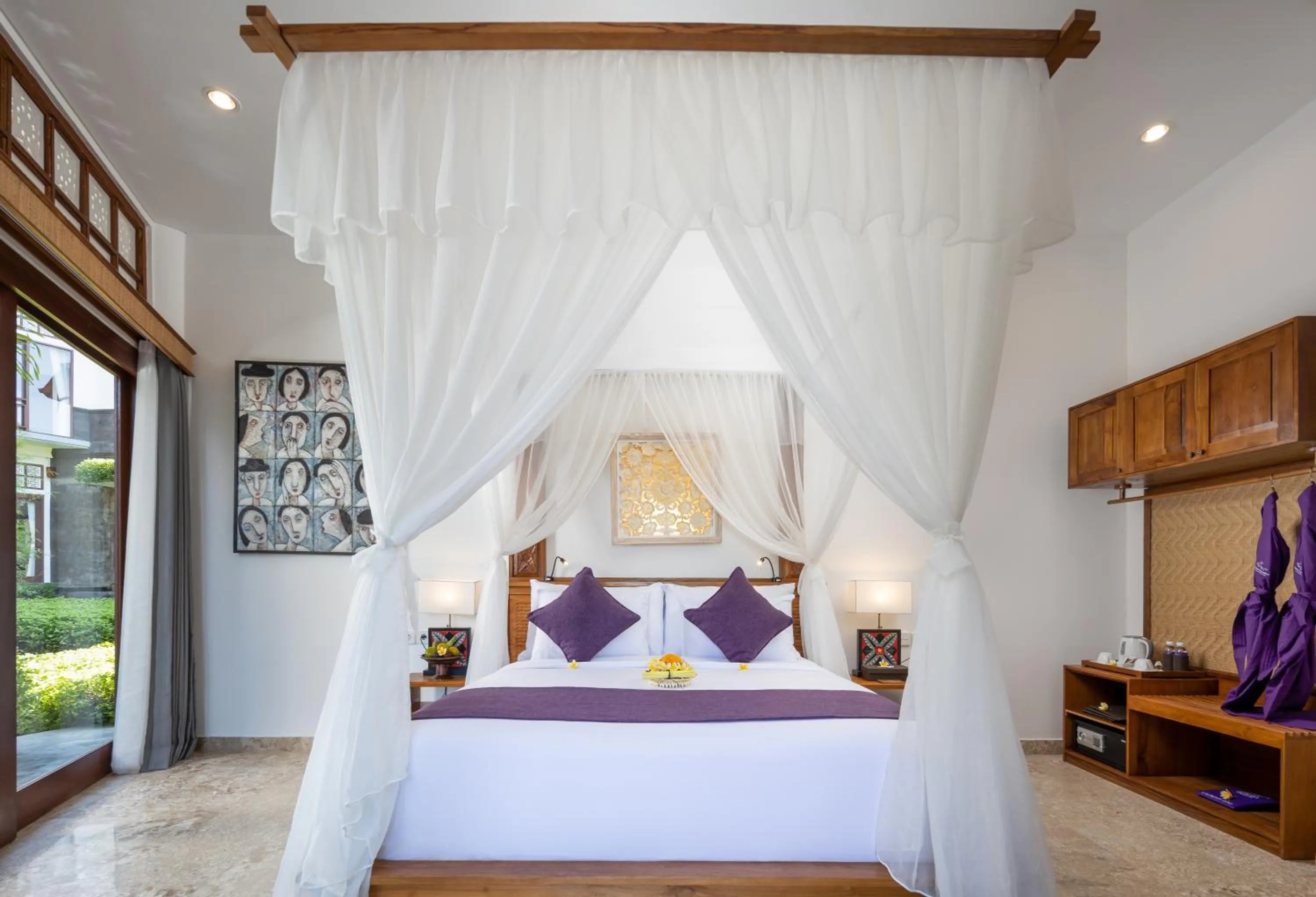 Bed in Swan Paradise A Pramana Experience