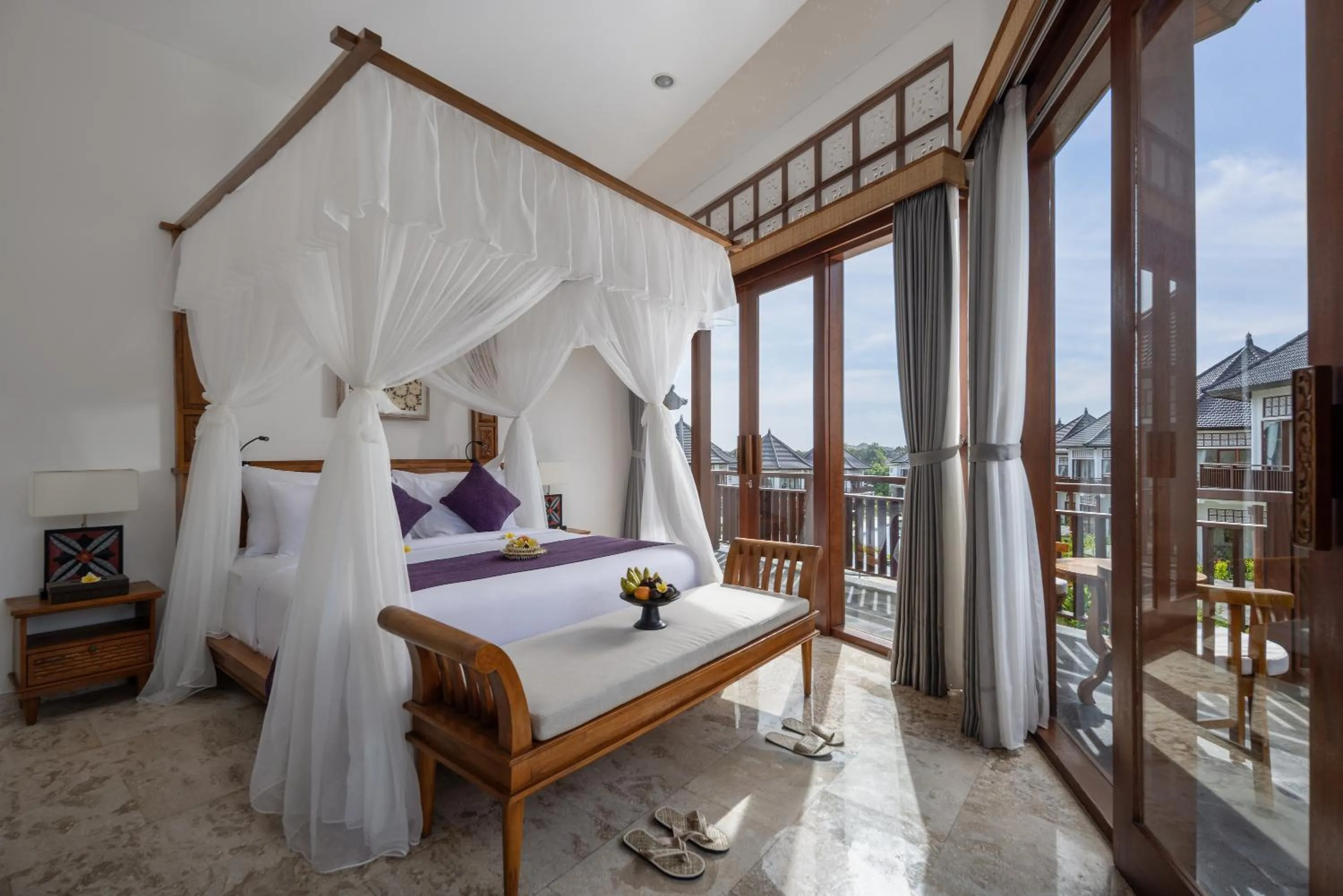 Patio, Bed in Swan Paradise A Pramana Experience