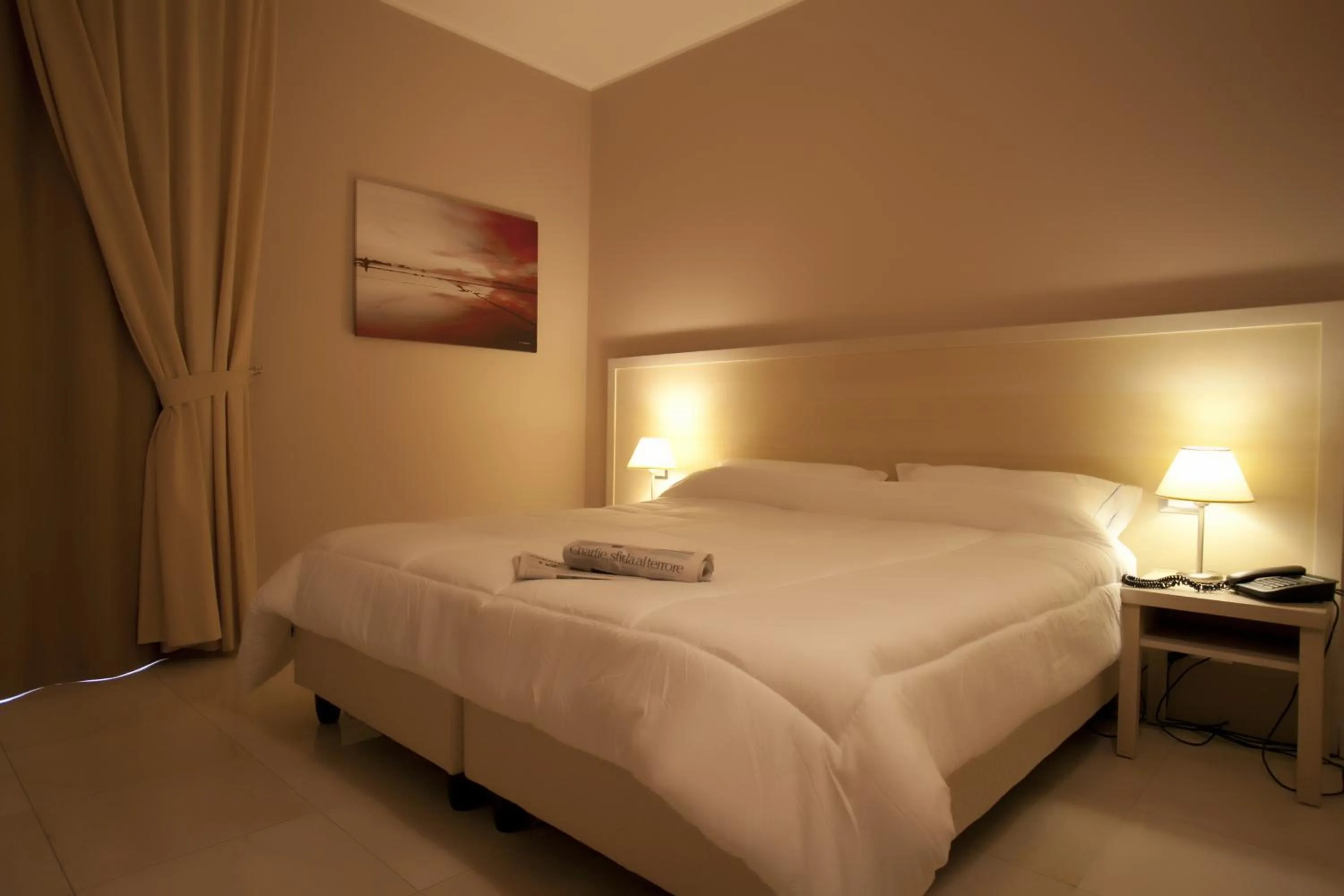 Bedroom, Bed in Hotel Tiziano