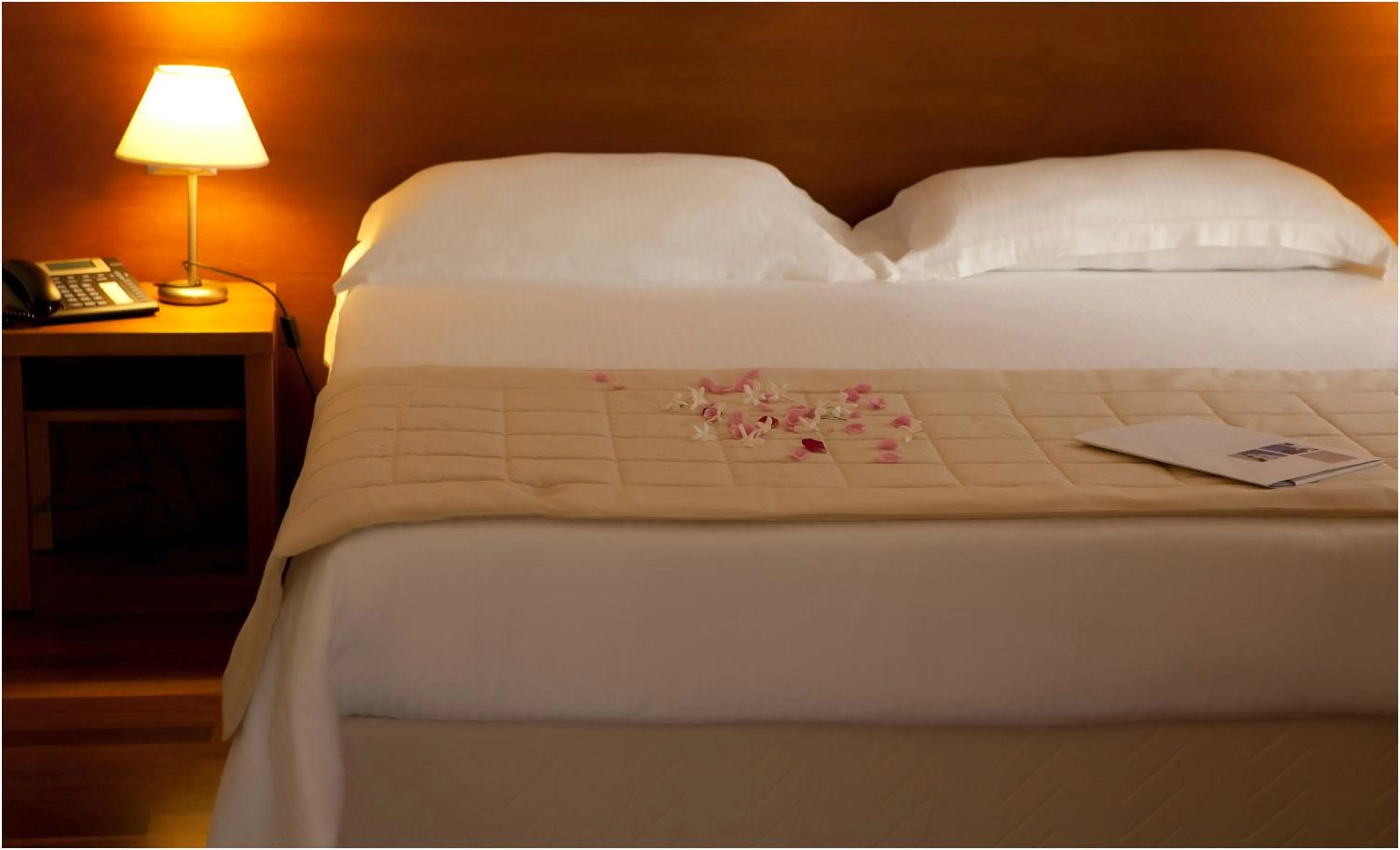 Bed in Hotel Tiziano