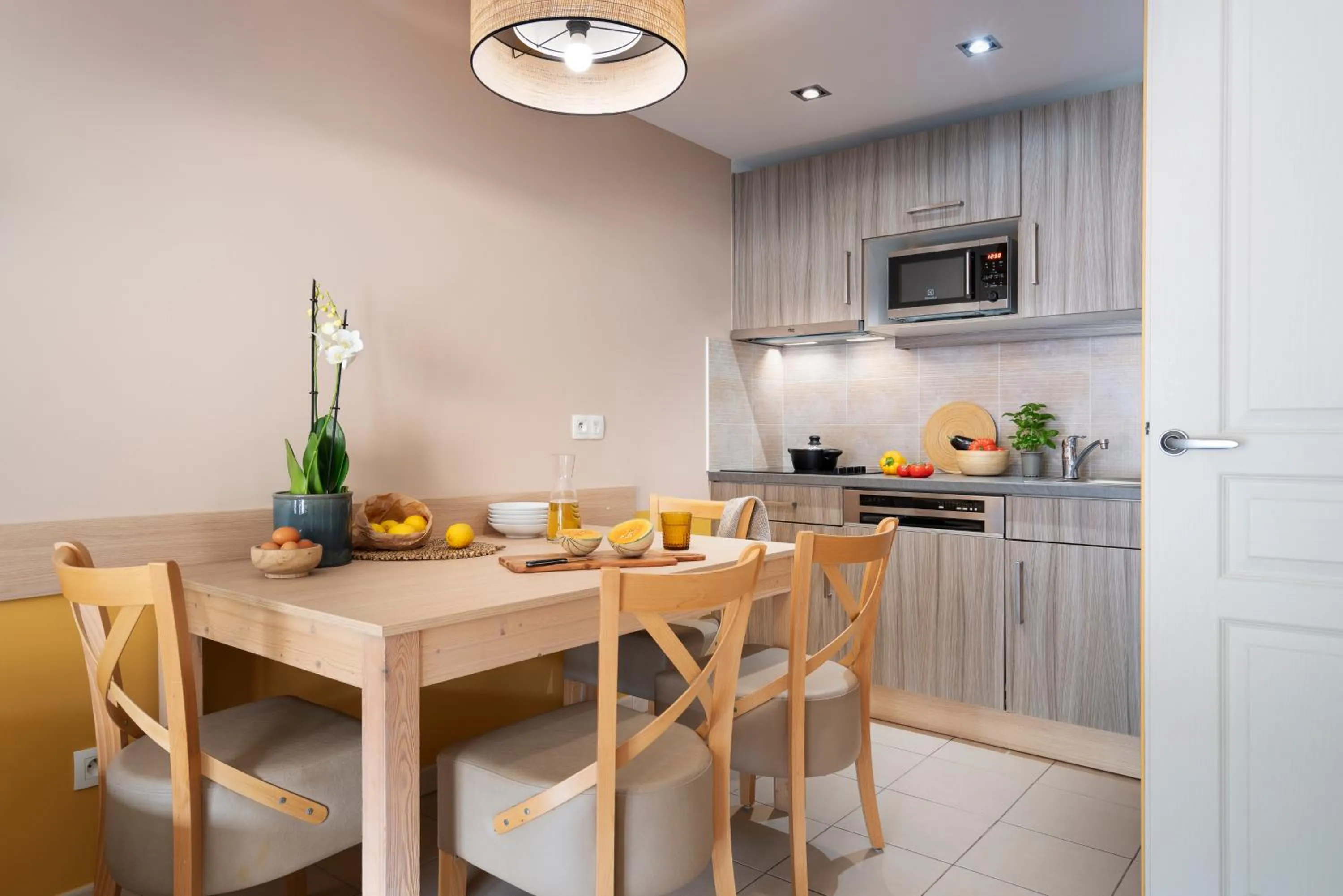 Kitchen or kitchenette in Résidence Pierre & Vacances Premium Julia Augusta