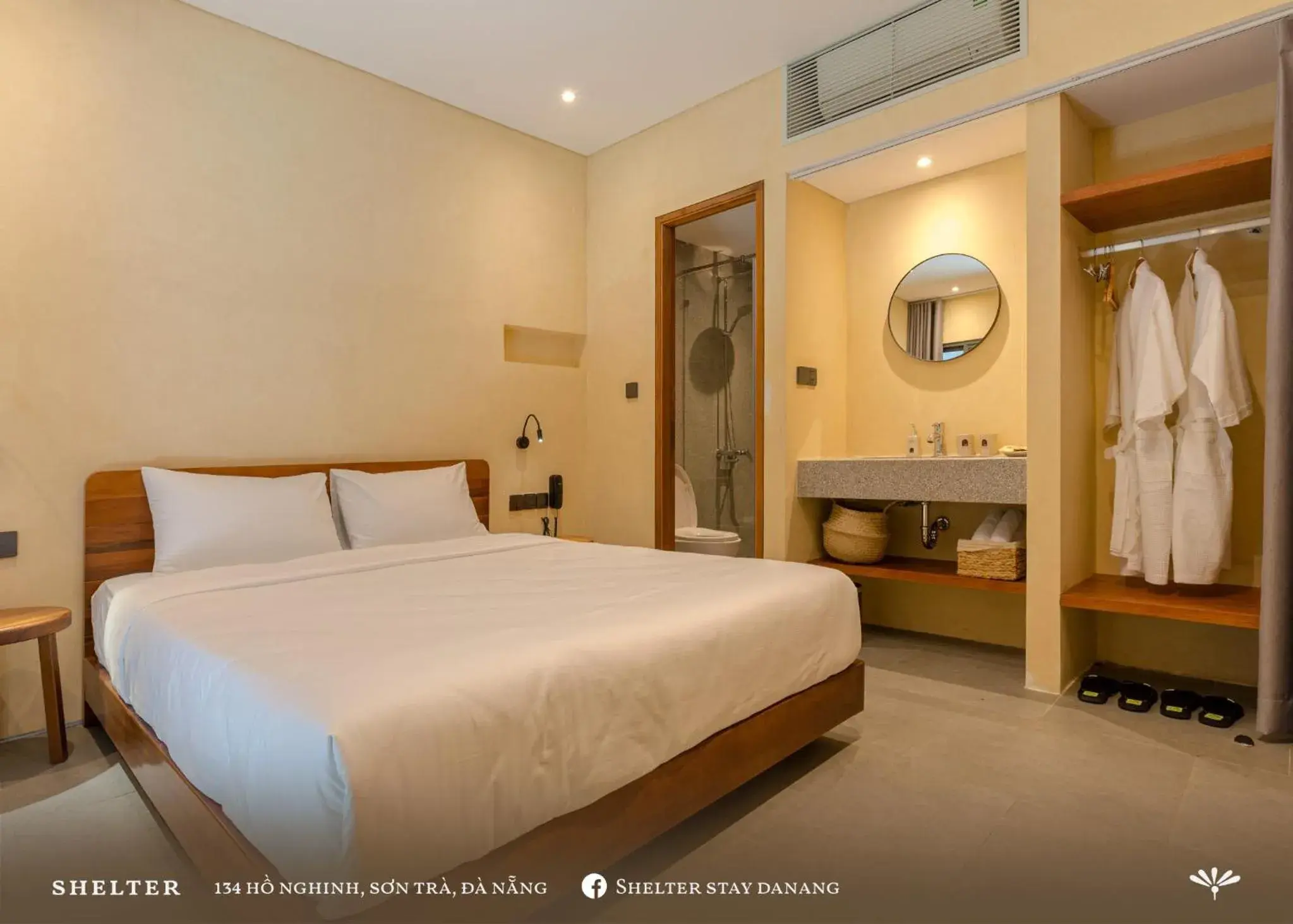 Superior Double or Twin Room with Garden View in Shelter Stay Da Nang Superior Double or Twin Room with Garden View in Shelter Stay Da Nang