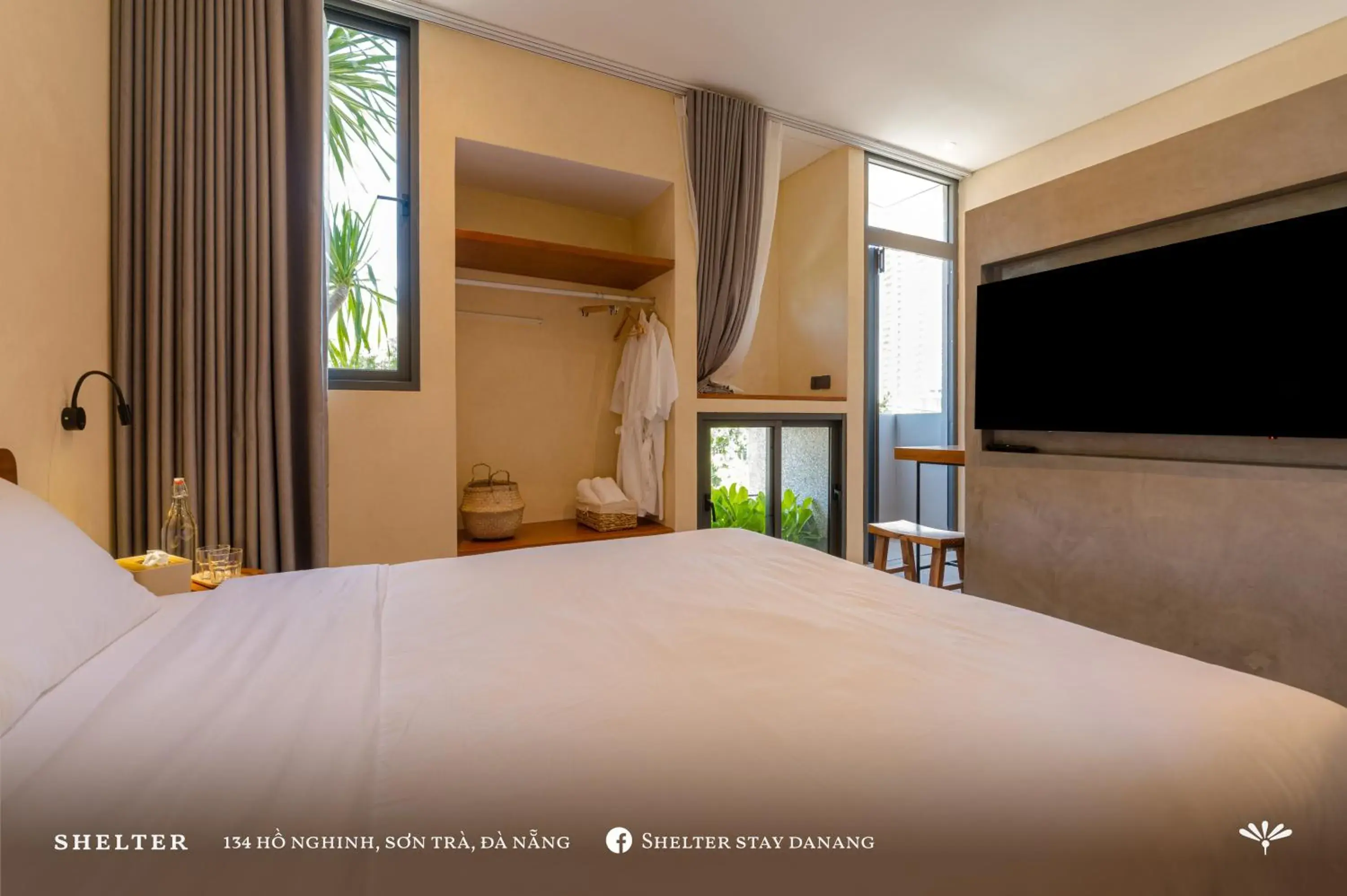 Superior Double or Twin Room with City View in Shelter Stay Da Nang Superior Double or Twin Room with City View in Shelter Stay Da Nang