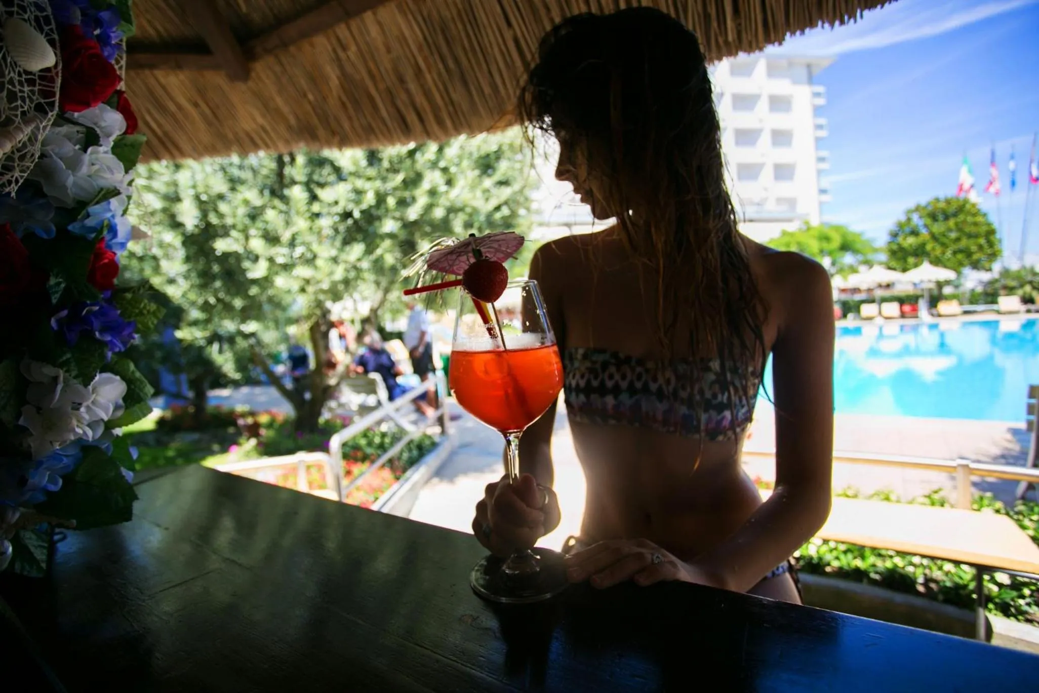 Garden in Hotel Bristol