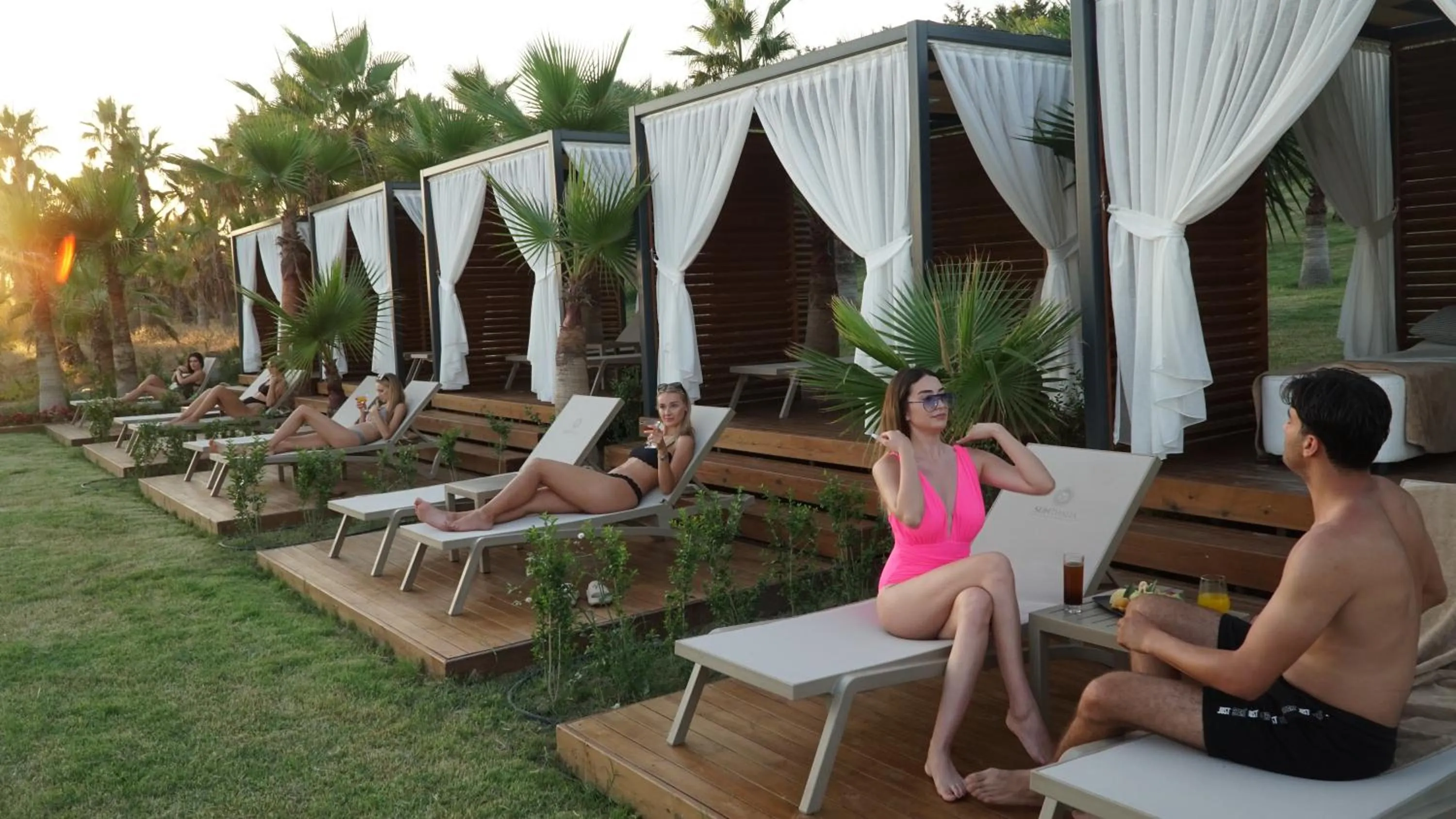 People in Sunthalia Hotels & Resorts Ultra All Inclusive Adults Only Party Hotel