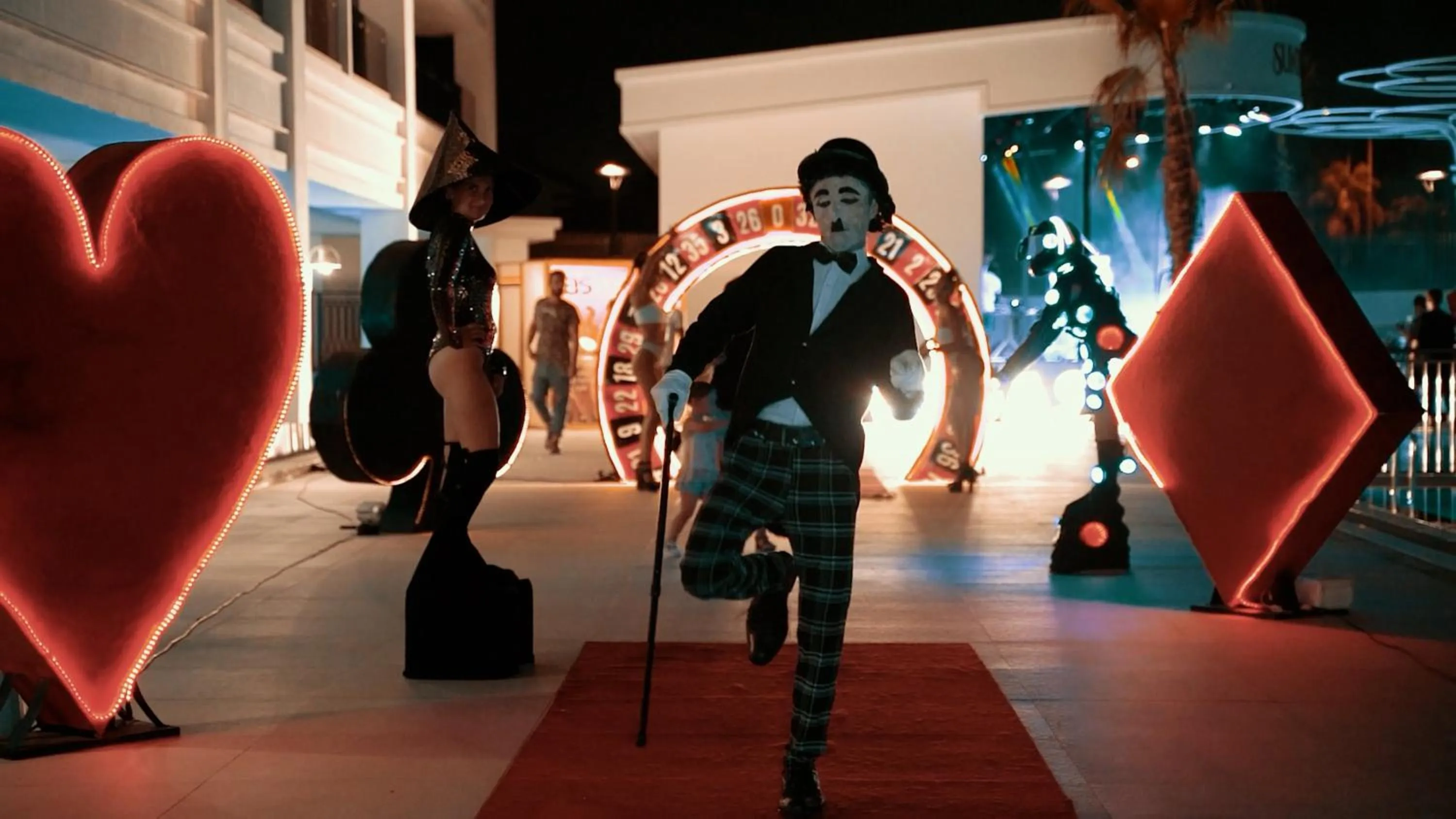 Evening entertainment in Sunthalia Hotels & Resorts Ultra All Inclusive Adults Only Party Hotel