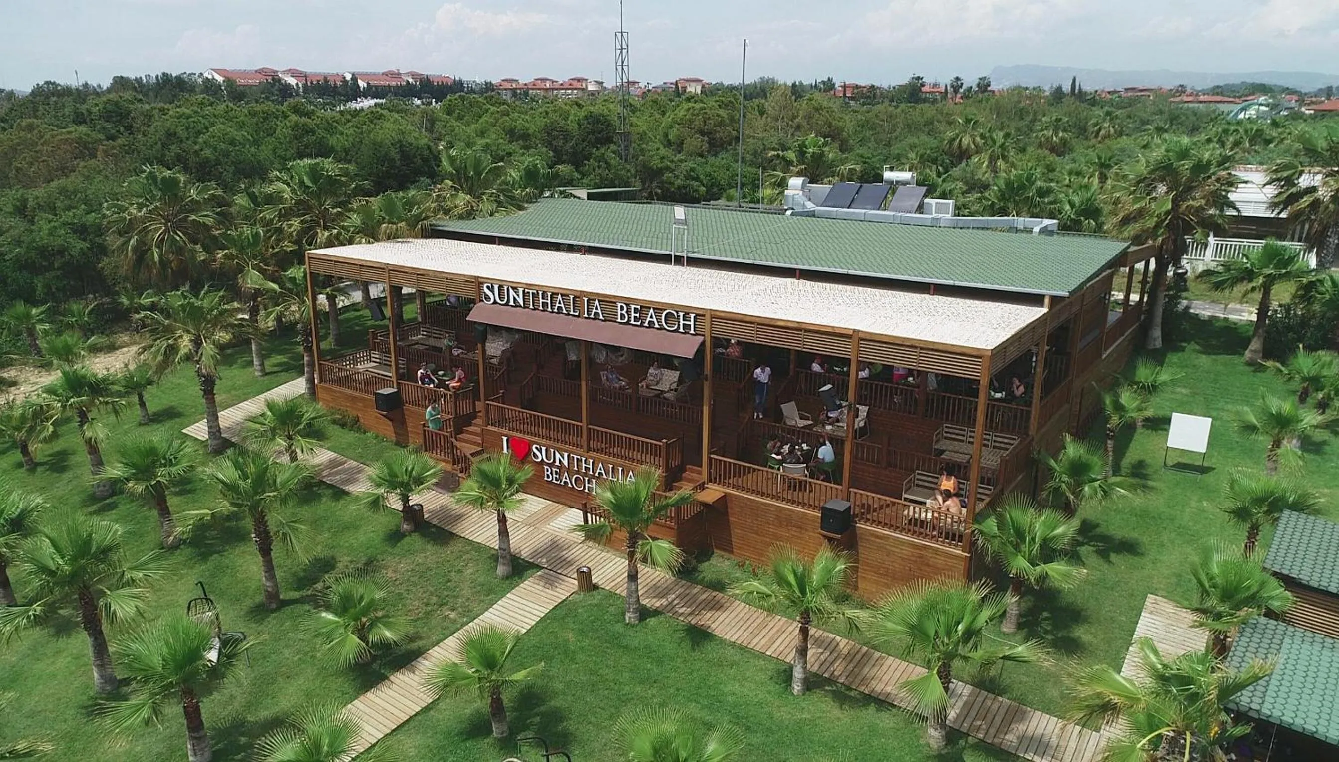 Bird's eye view in Sunthalia Hotels & Resorts Ultra All Inclusive Adults Only Party Hotel