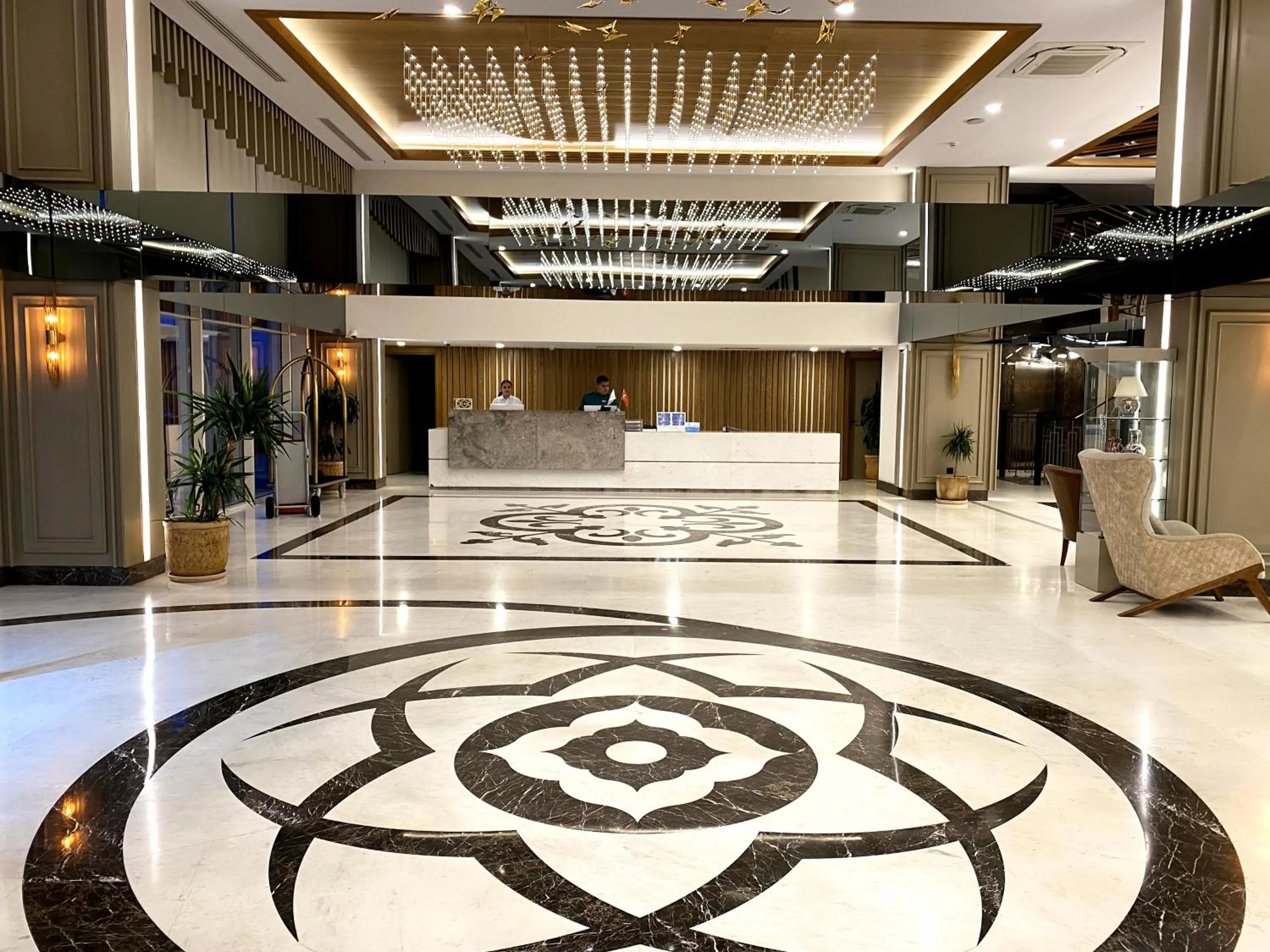 Lobby or reception in Sunthalia Hotels & Resorts Ultra All Inclusive Adults Only Party Hotel
