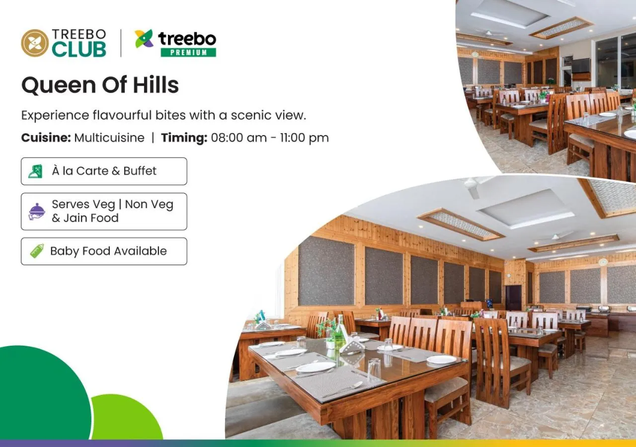 Treebo Premium Queens Of Hills Near Mall Road Area
