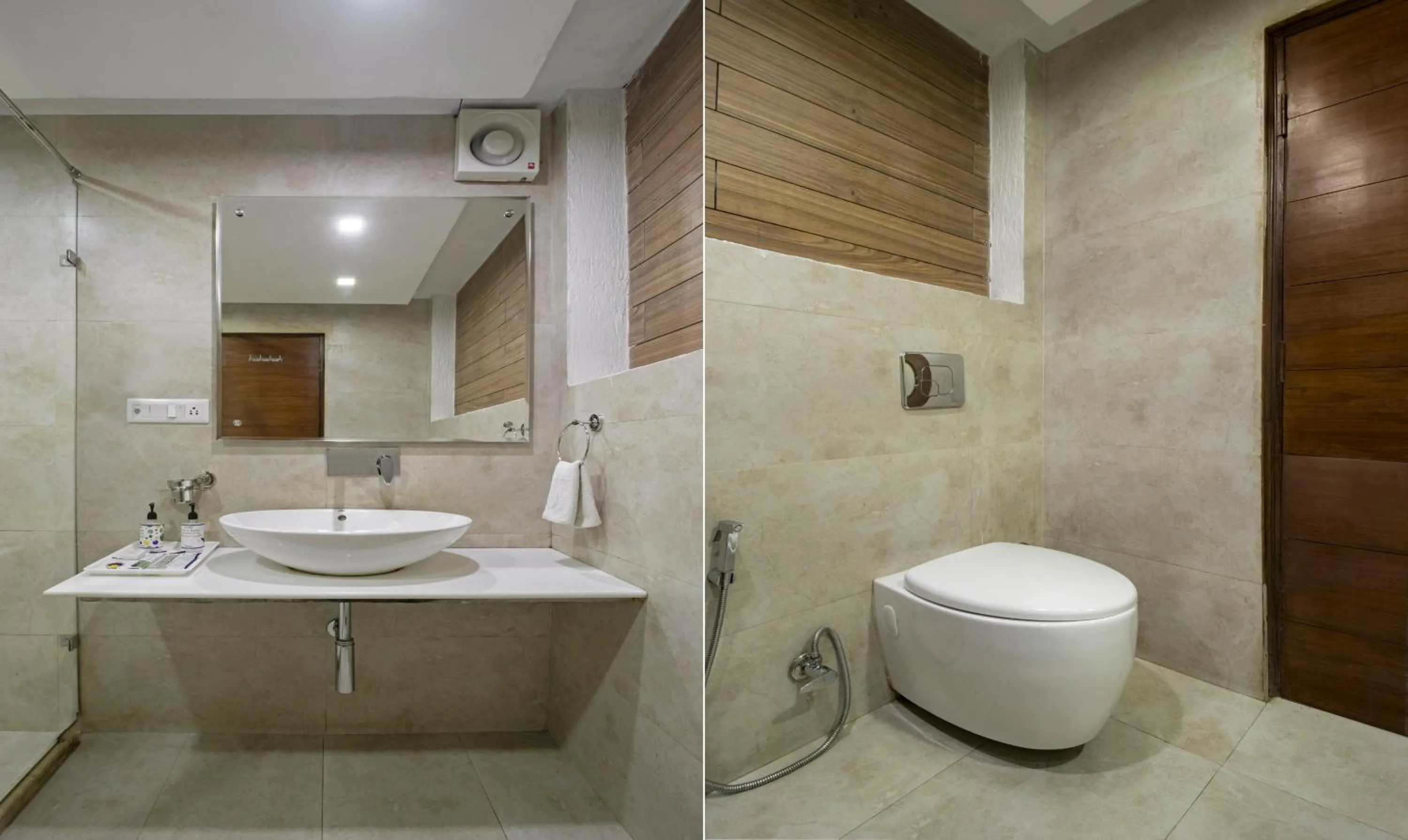 Bathroom in Treebo Premium Queens Of Hills Near Mall Road Area